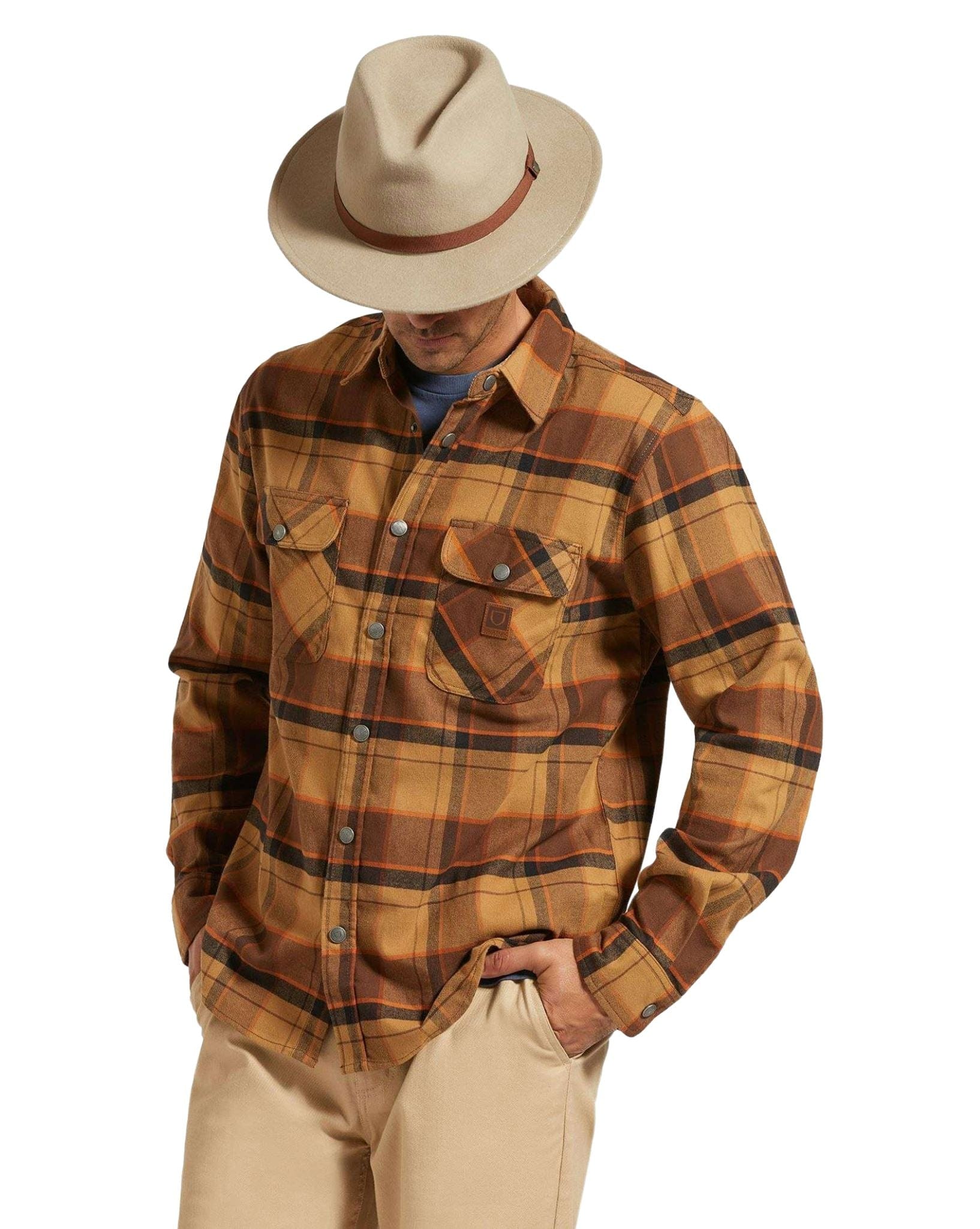 Brixton Messer Packable Fedora