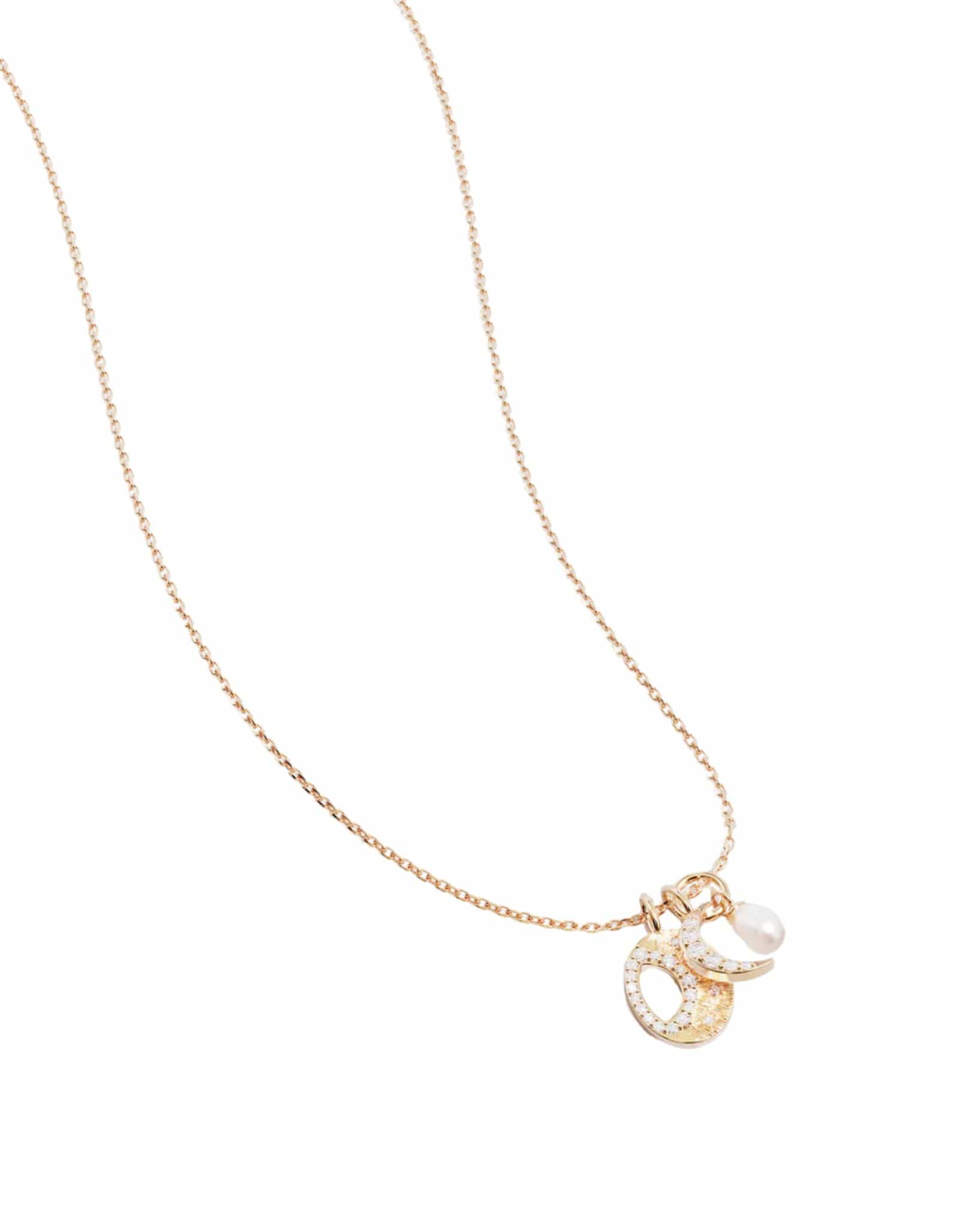 By Charlotte 18k Gold Plated - Celestial Skies Necklace