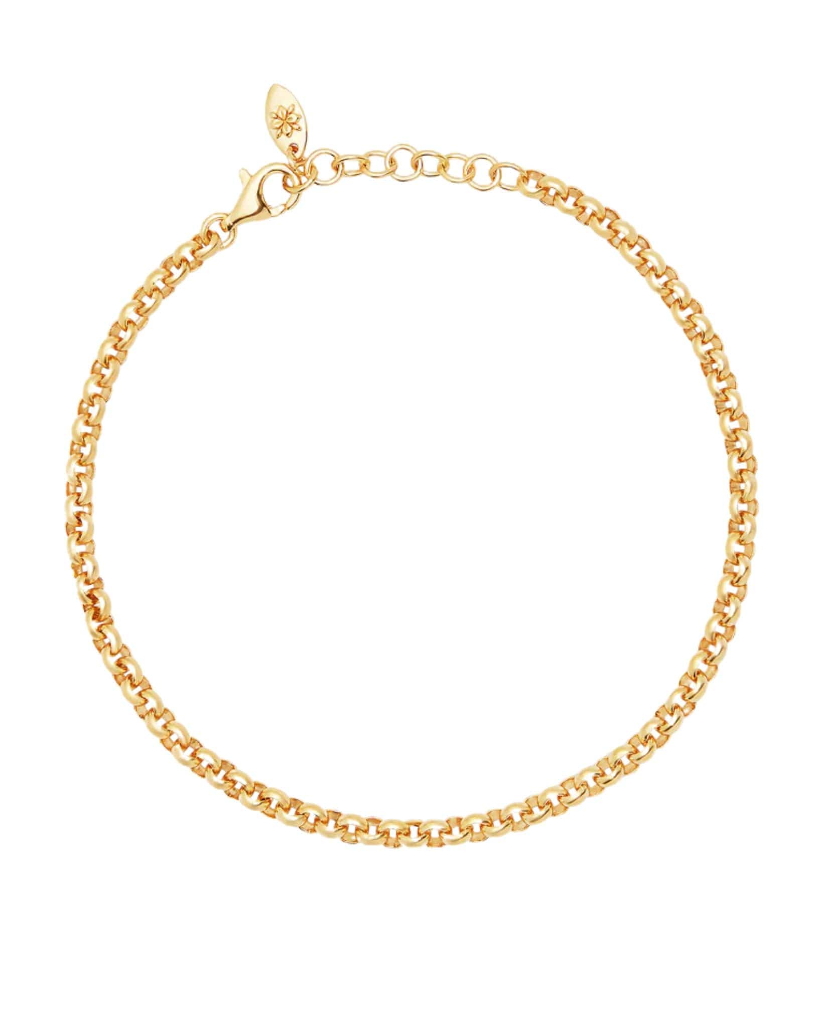 By Charlotte 18k Gold Vermeil Belcher Chain Bracelet