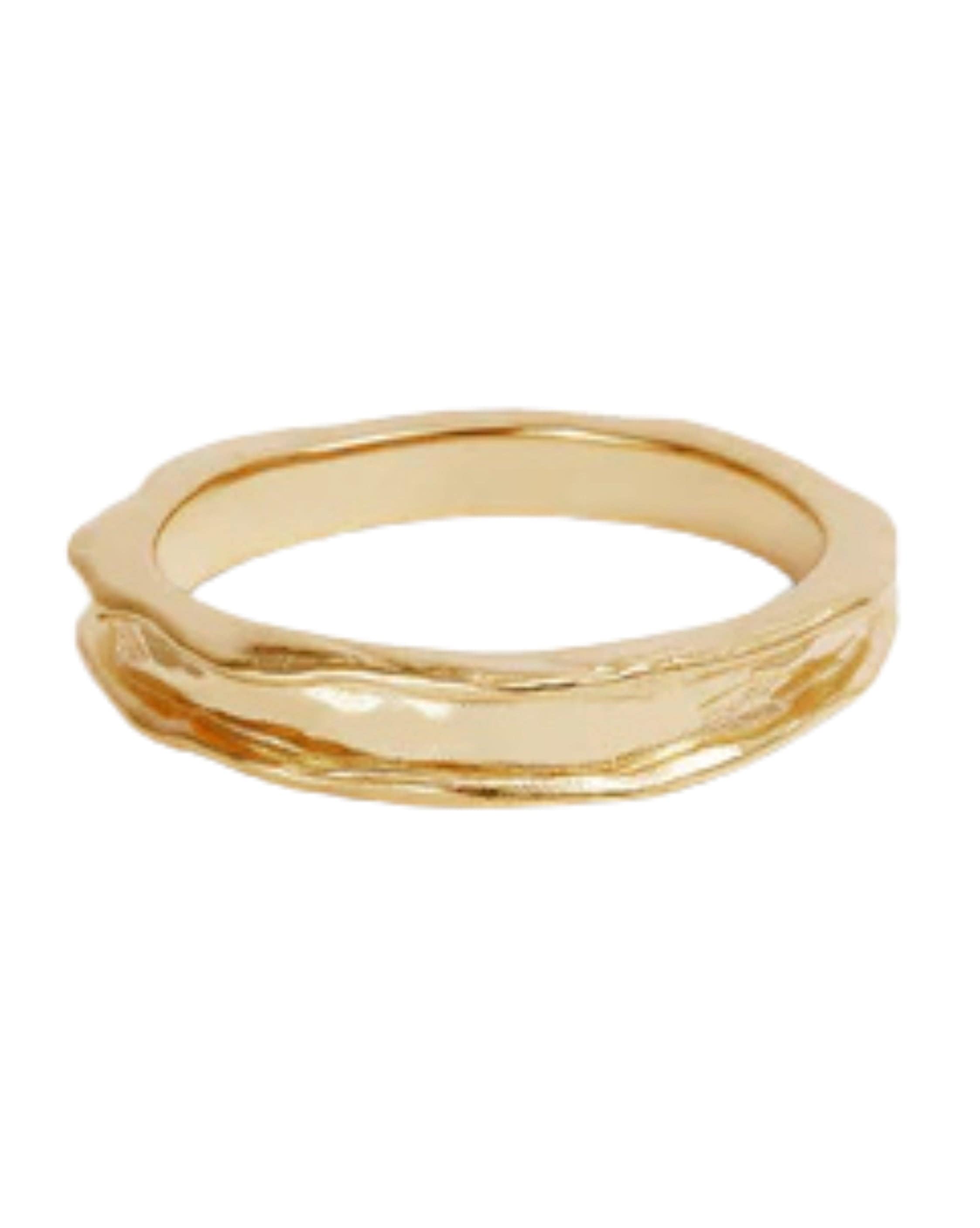 By Charlotte 18k Gold Vermeil Beneath the Sea Ring