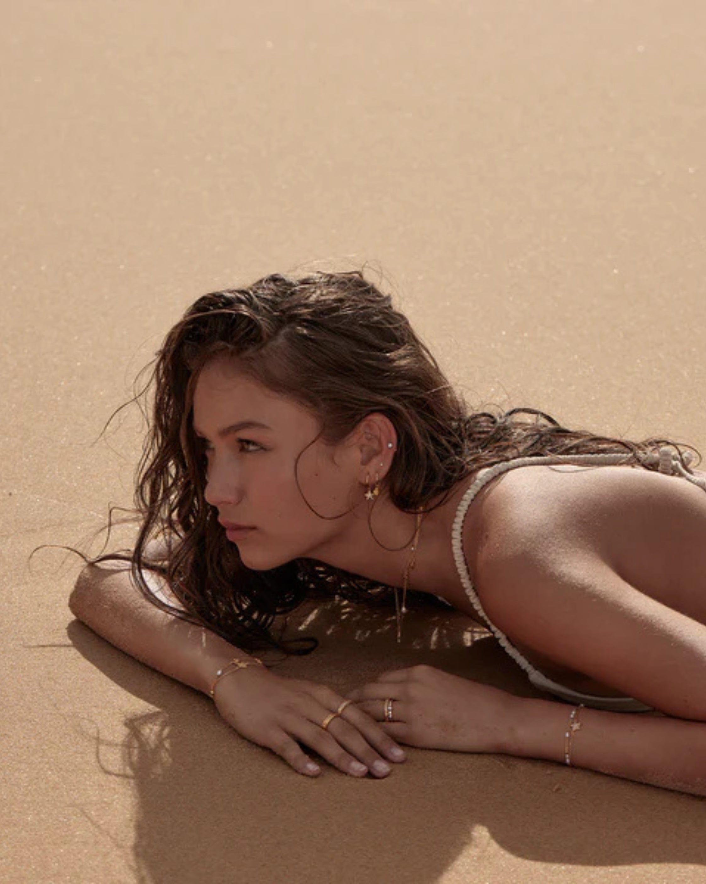 By Charlotte 18k Gold Vermeil Beneath the Sea Ring