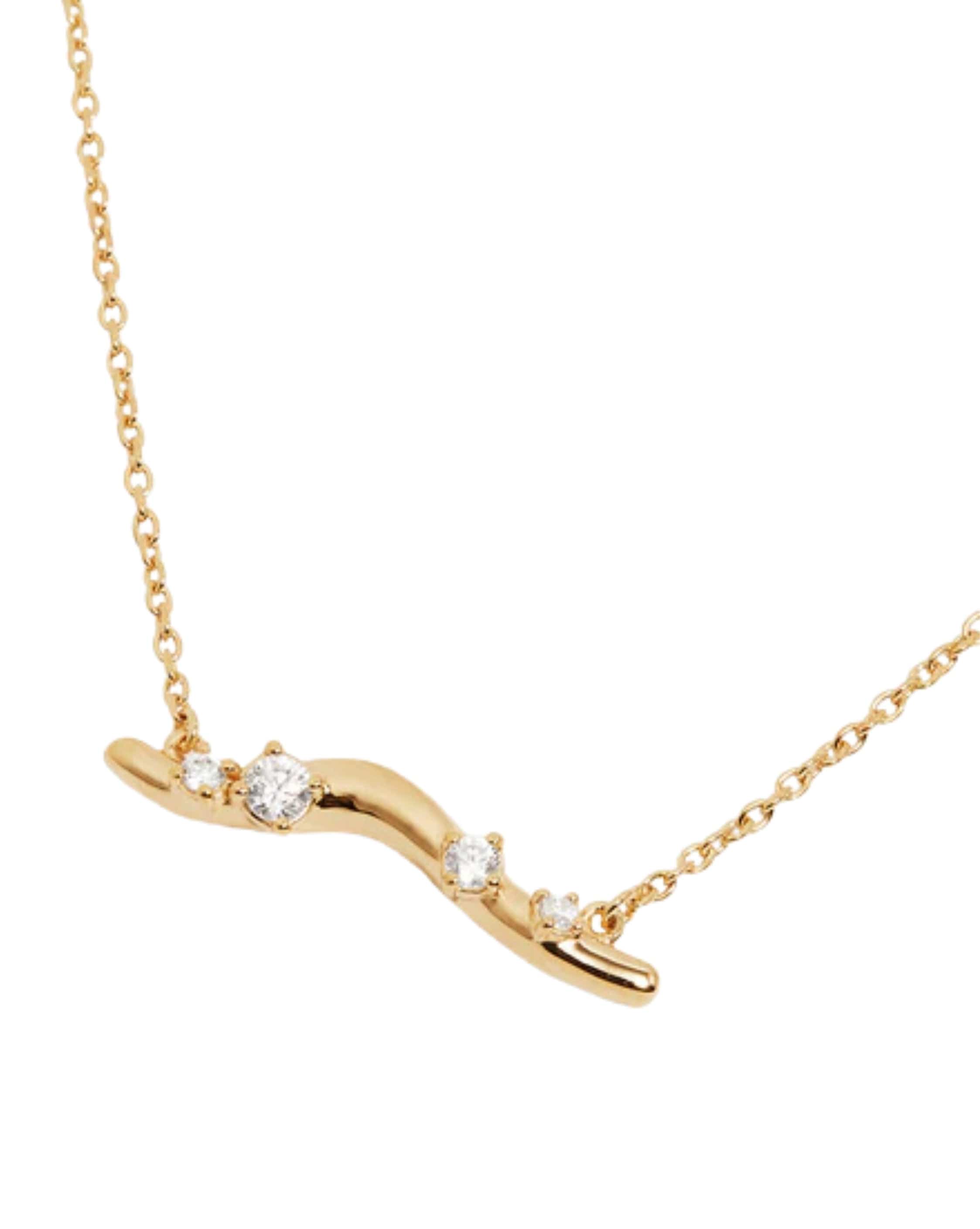 By Charlotte 18k Gold Vermeil Chasing Tides Necklace