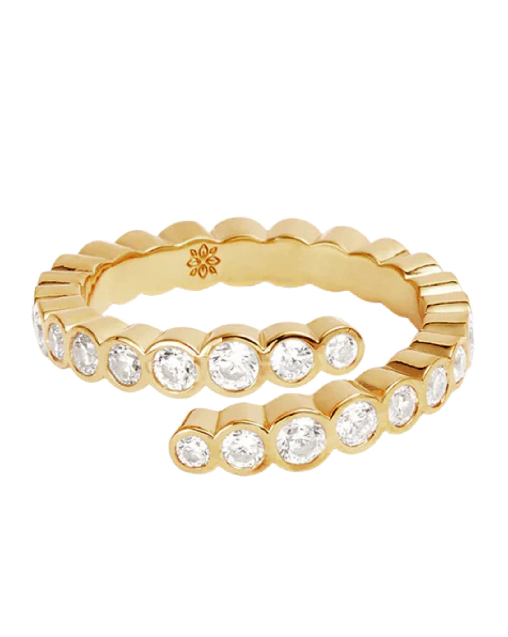 By Charlotte 18k Gold Vermeil-Endless Tides Ring