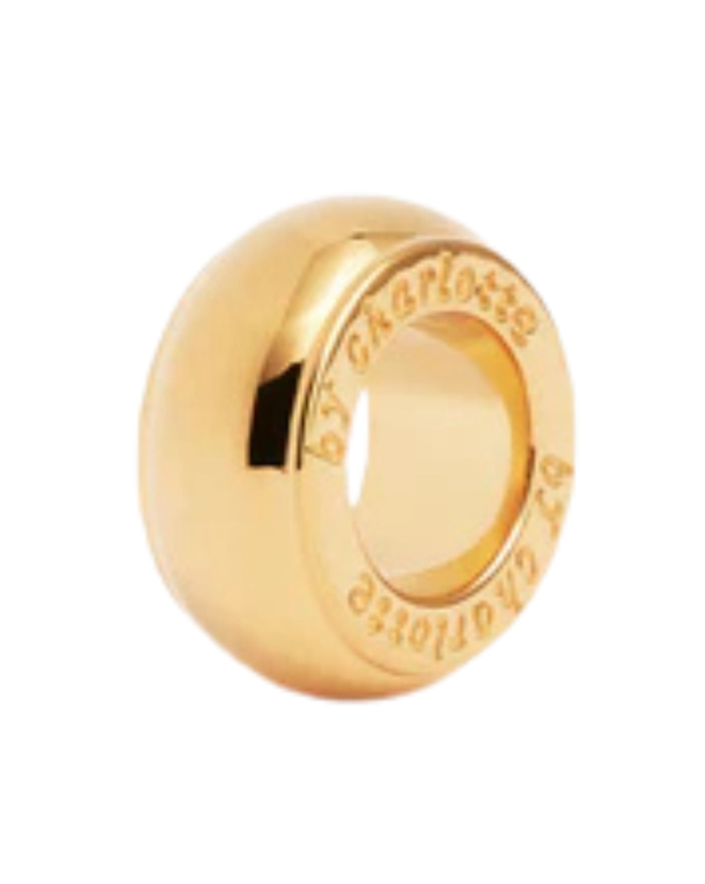 By Charlotte 18k Gold Vermeil Find Stillness Petal Charm