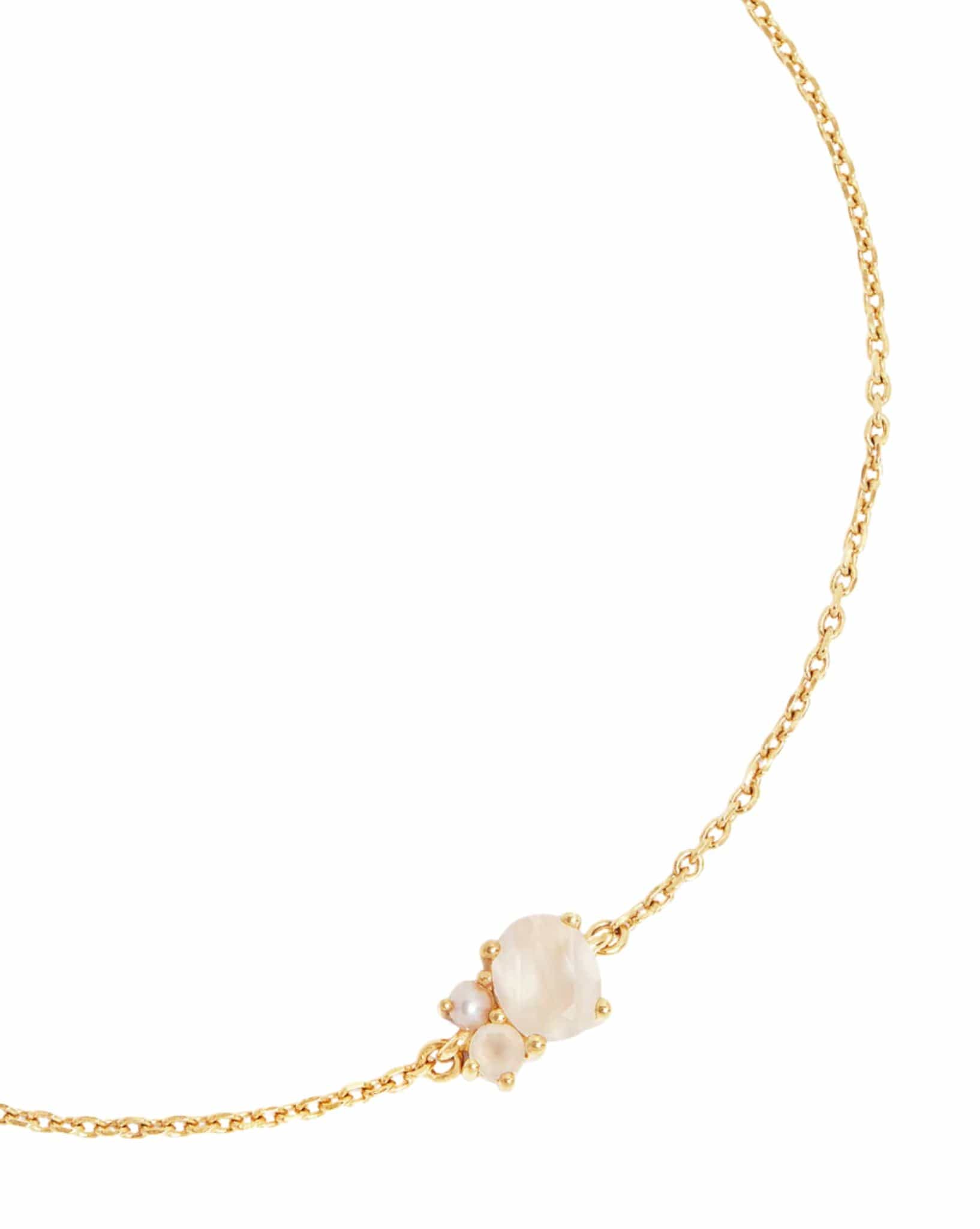 By Charlotte 18K Gold Vermeil Kindred Bracelet - June