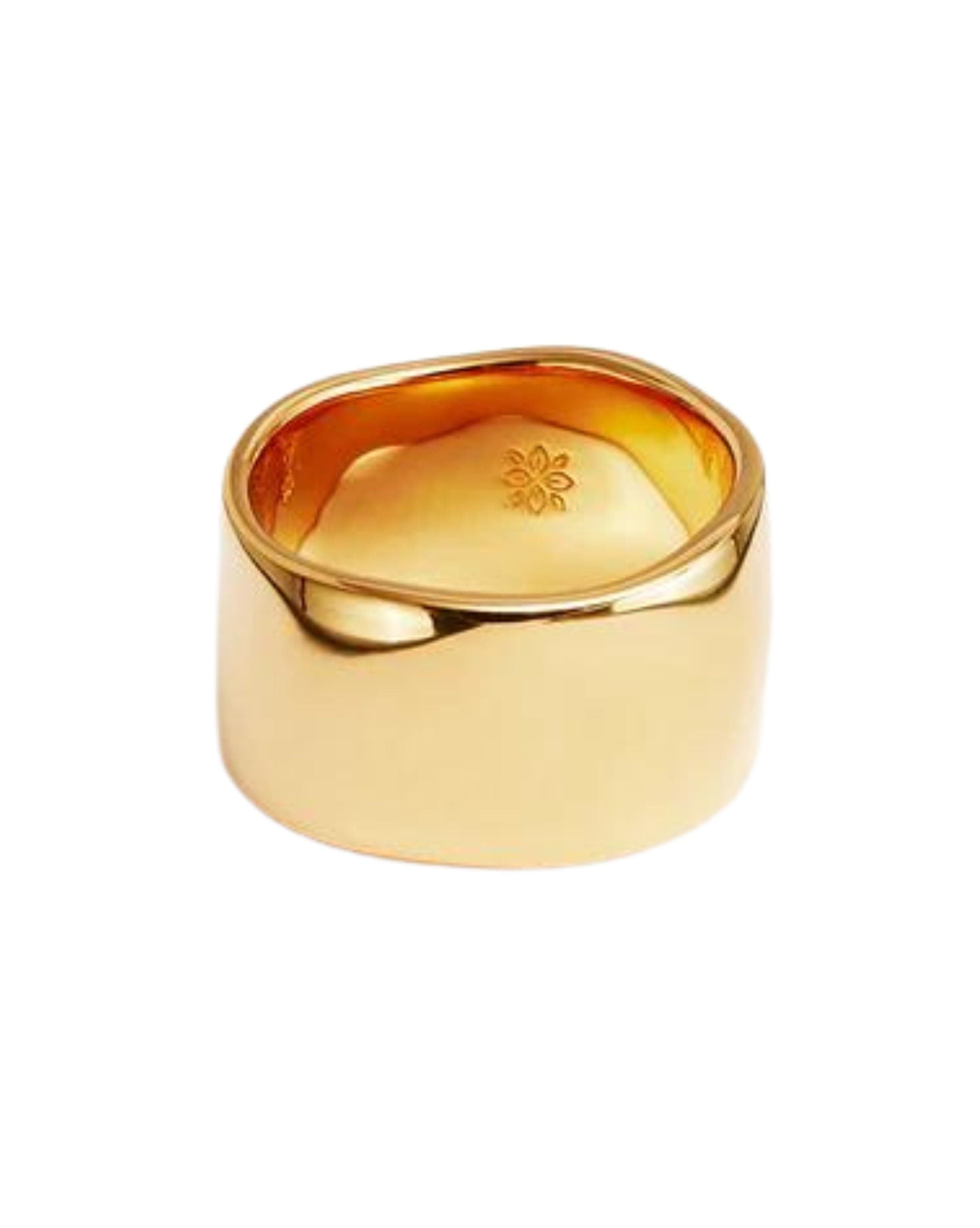 By Charlotte 18k Gold Vermeil Muse Ring