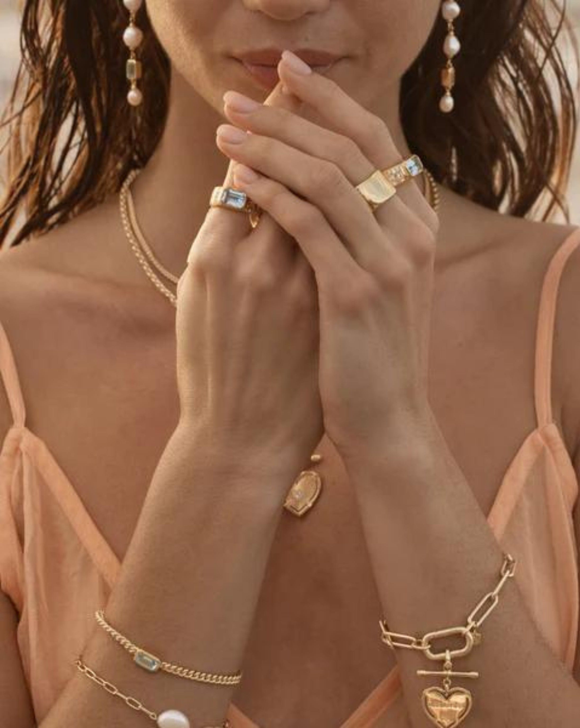 By Charlotte 18k Gold Vermeil Muse Ring