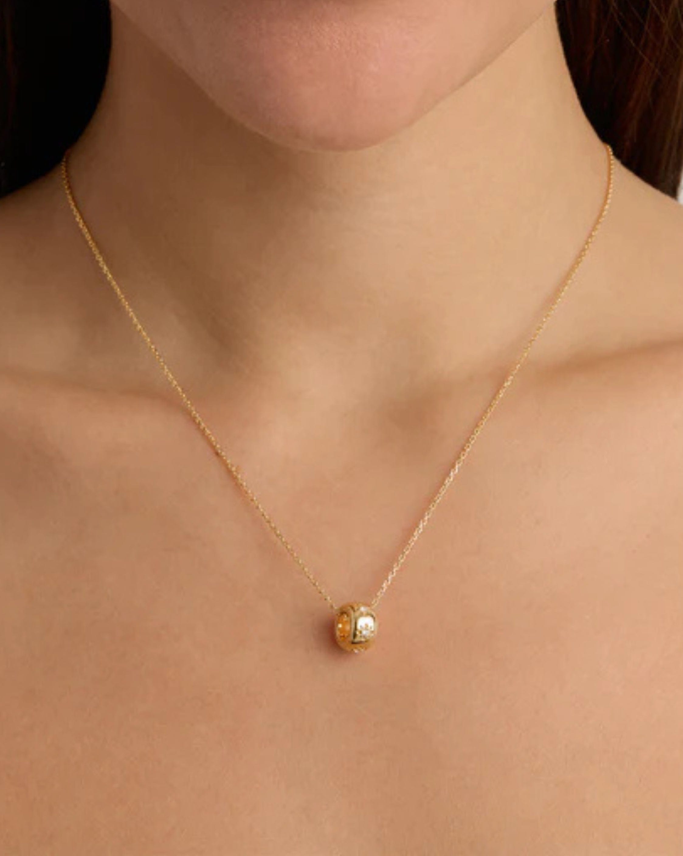 By Charlotte 18k Gold Vermeil New Beginnings Lotus Petal Charm