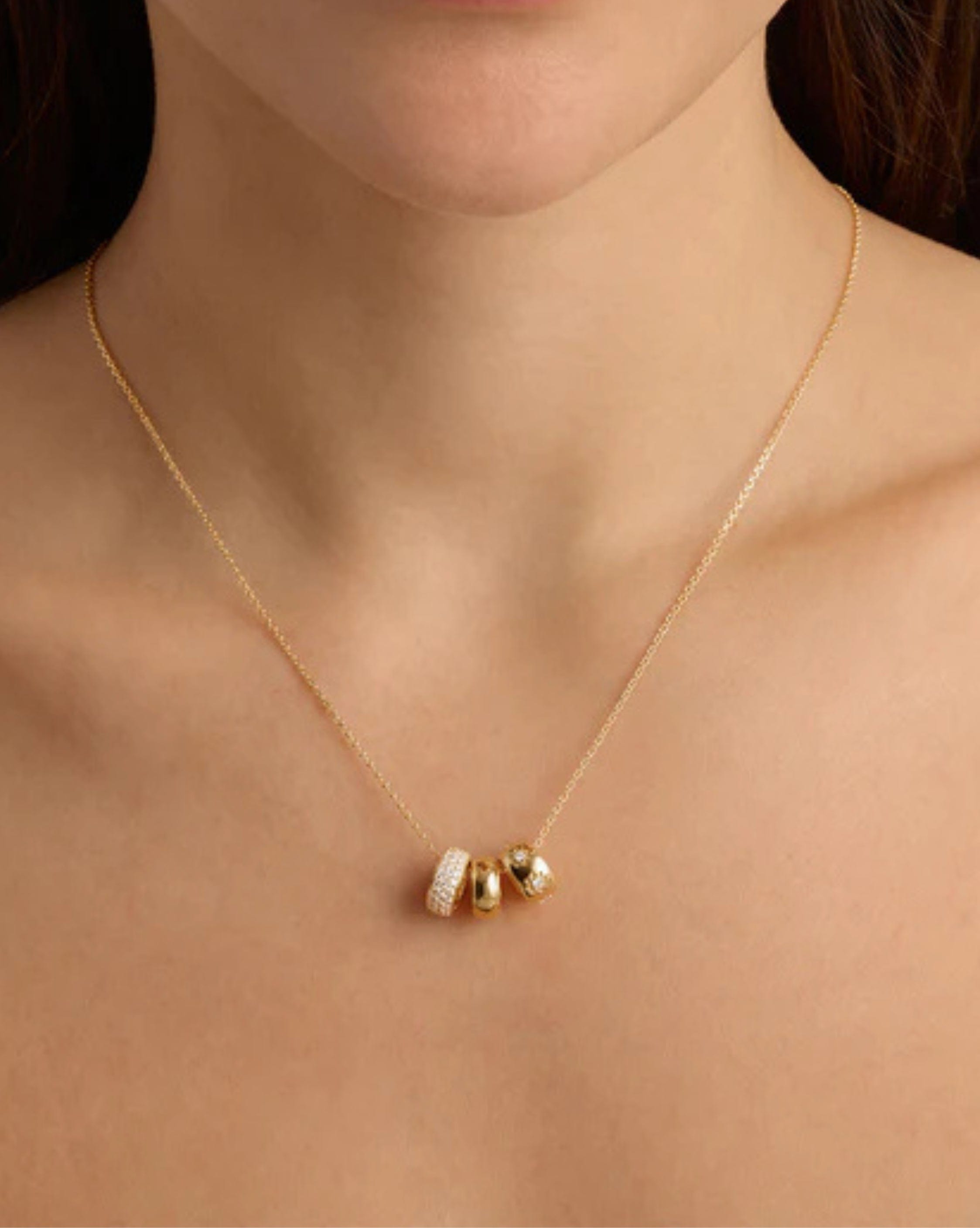 By Charlotte 18k Gold Vermeil New Beginnings Lotus Petal Charm