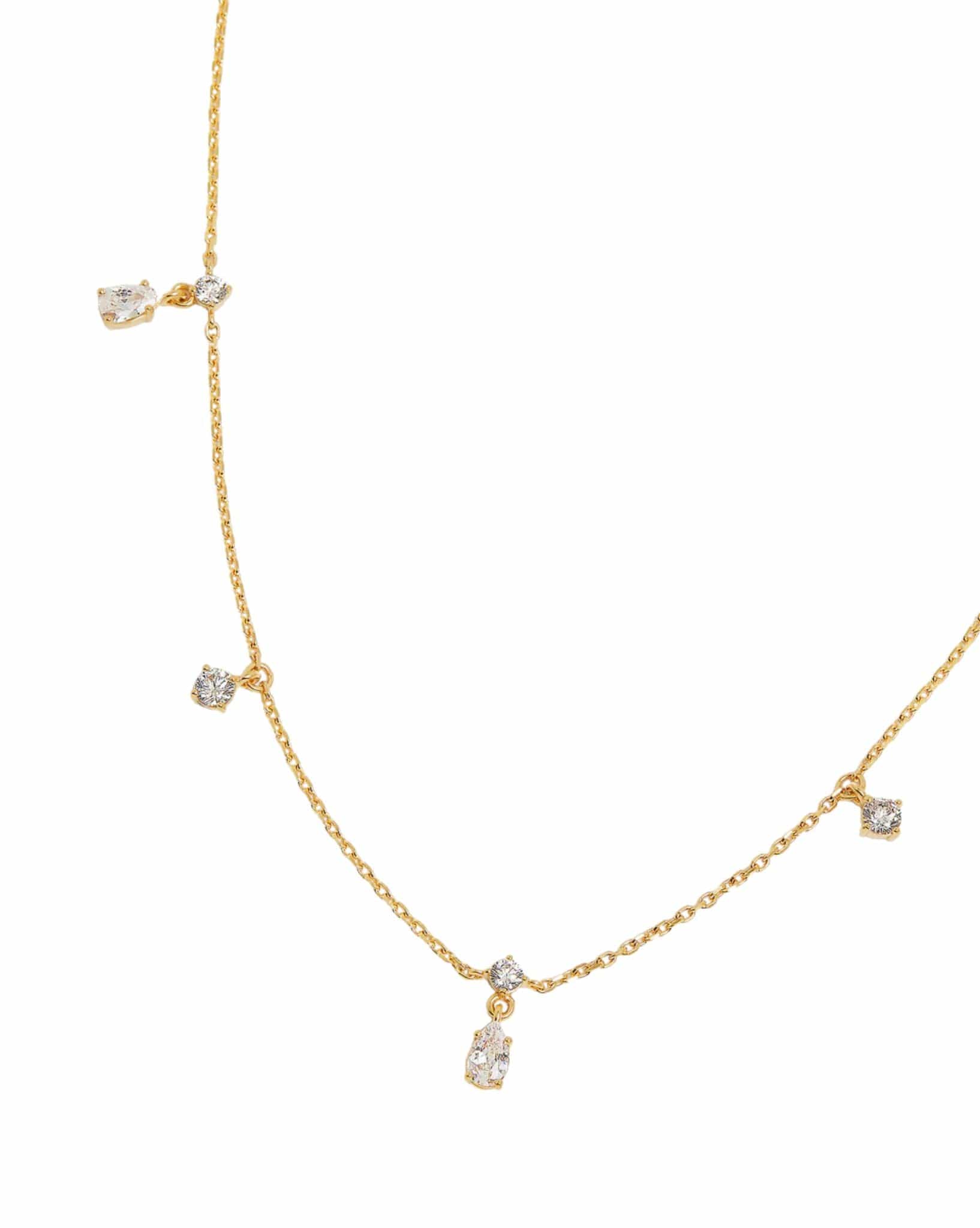 By Charlotte 18k Gold Vermeil No Rain, No Flowers Choker