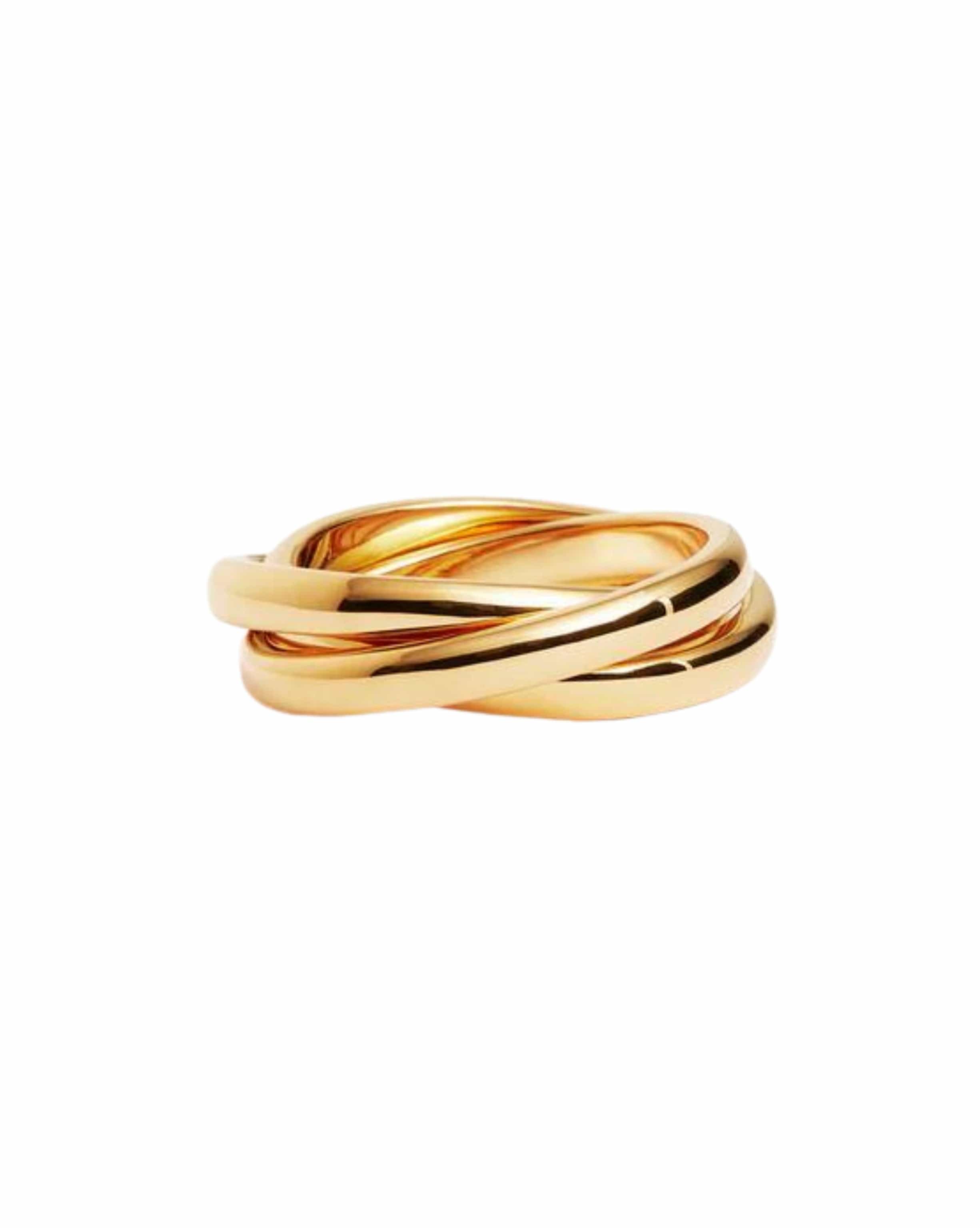 By Charlotte 18k Gold Vermeil Now and Forever Ring