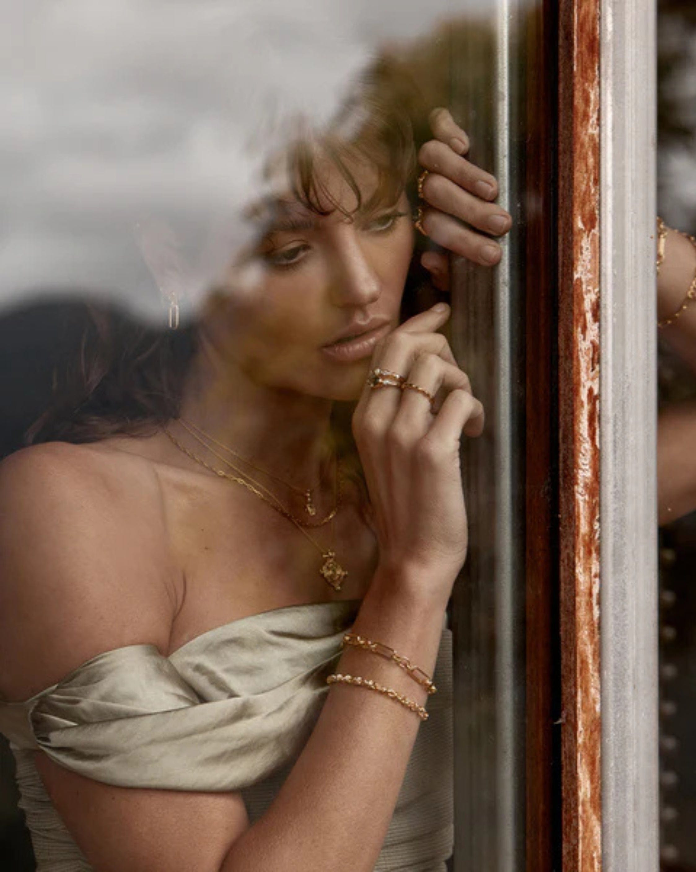 By Charlotte 18k Gold Vermeil Protected Path Ring