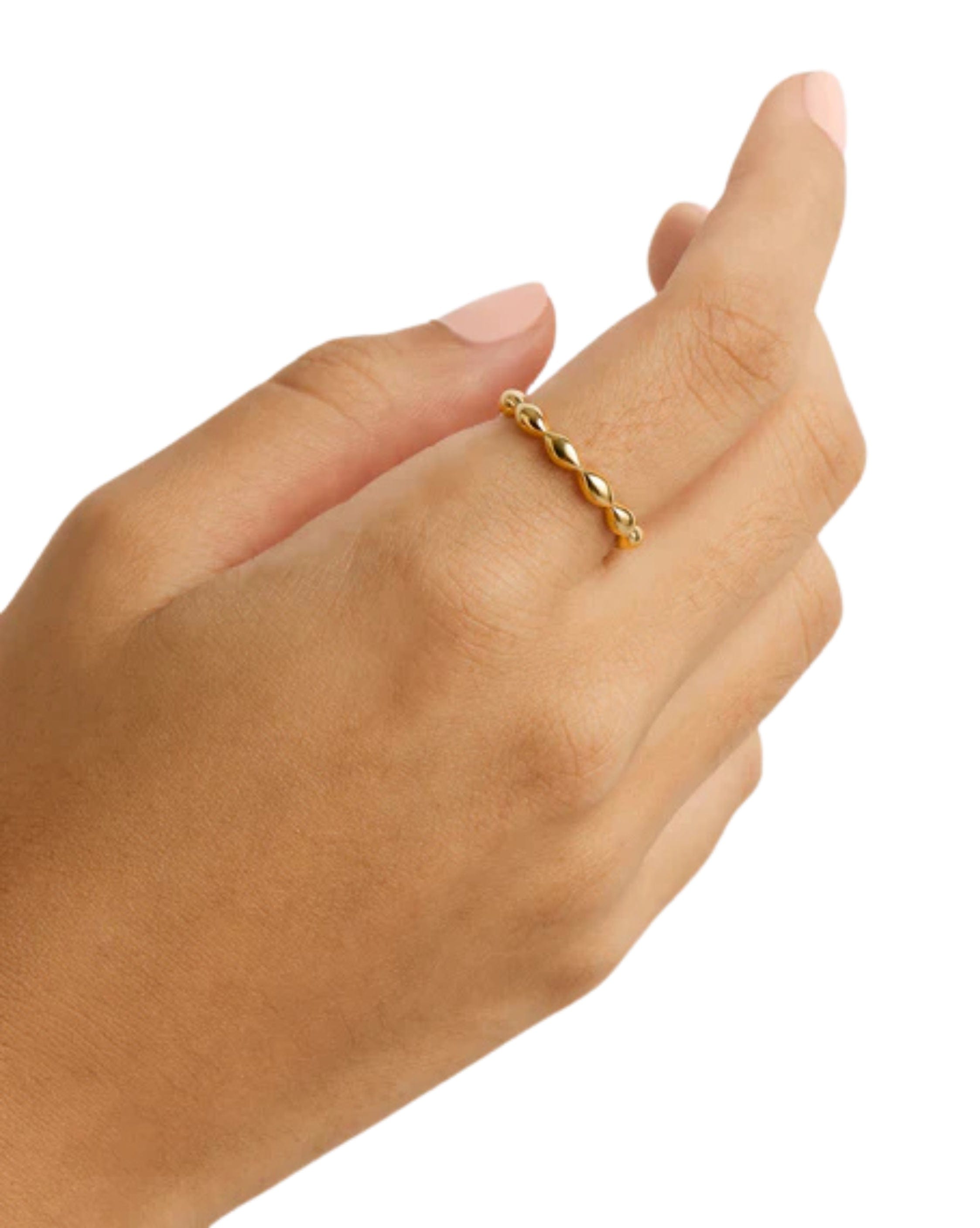 By Charlotte 18k Gold Vermeil Protected Path Ring