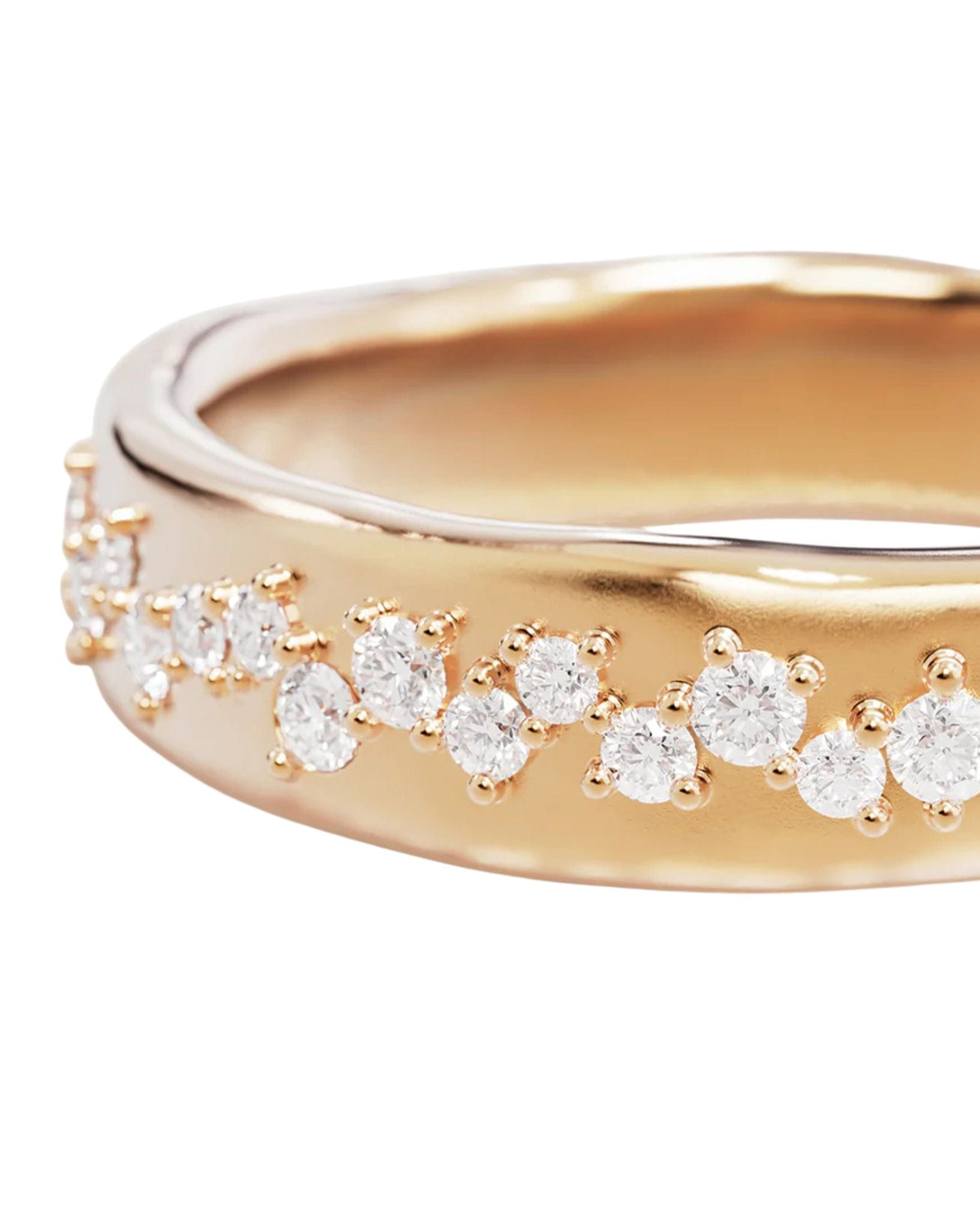 By Charlotte 18k Gold Vermeil - Scattered Light Ring