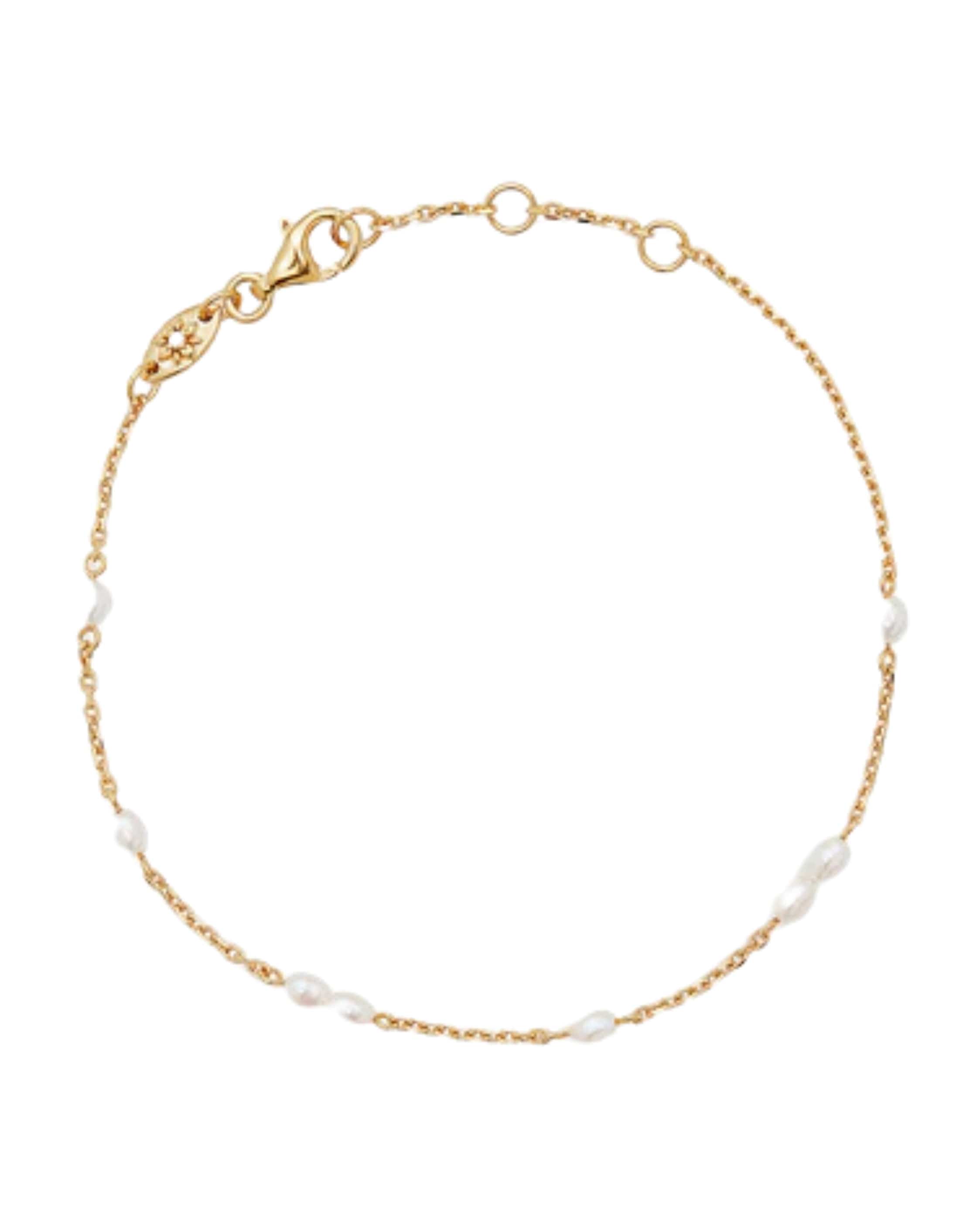 By Charlotte 18k Gold Vermeil Serene Dreams Pearl Bracelet