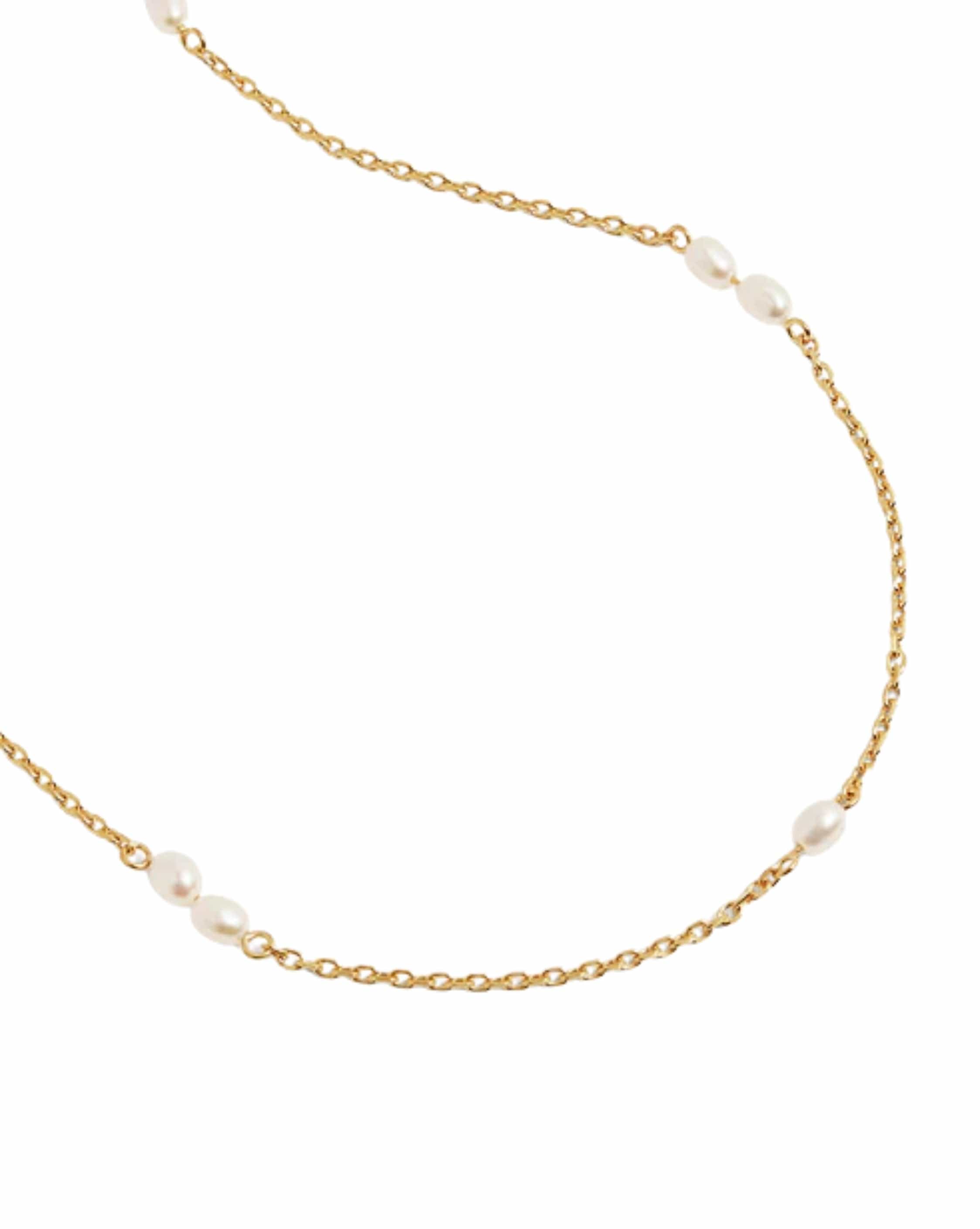 By Charlotte 18k Gold Vermeil Serene Dreams Pearl Choker