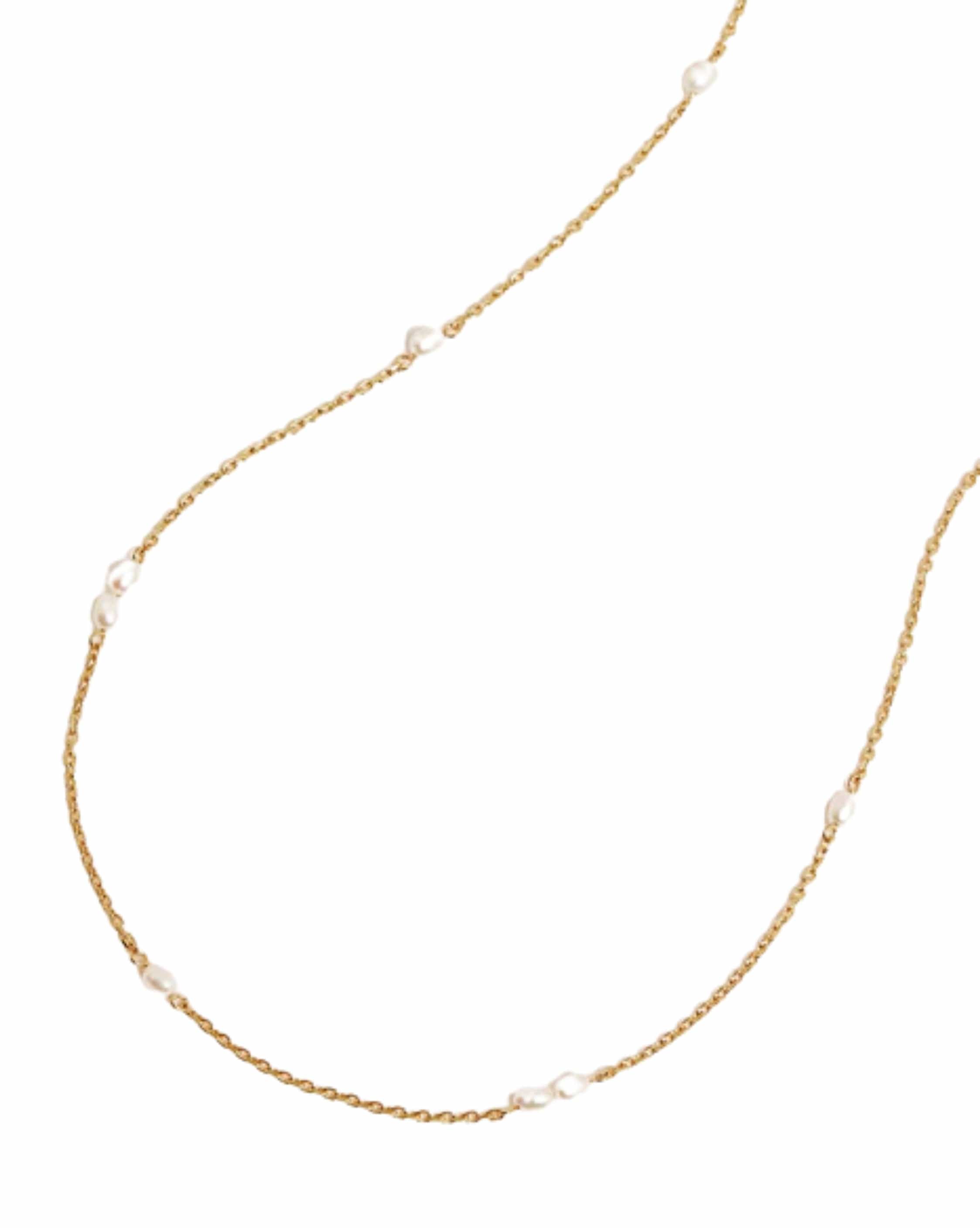 By Charlotte 18k Gold Vermeil Serene Dreams Pearl Choker