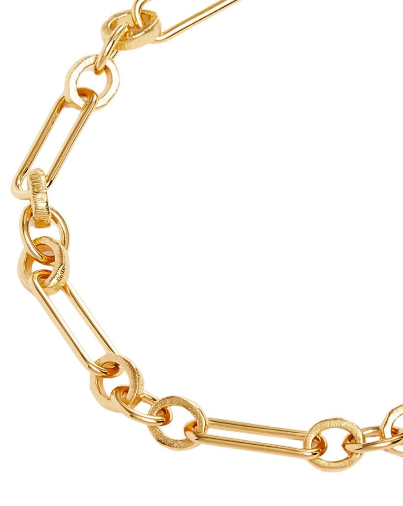 By Charlotte 18k Gold Vermeil Shield Bracelet