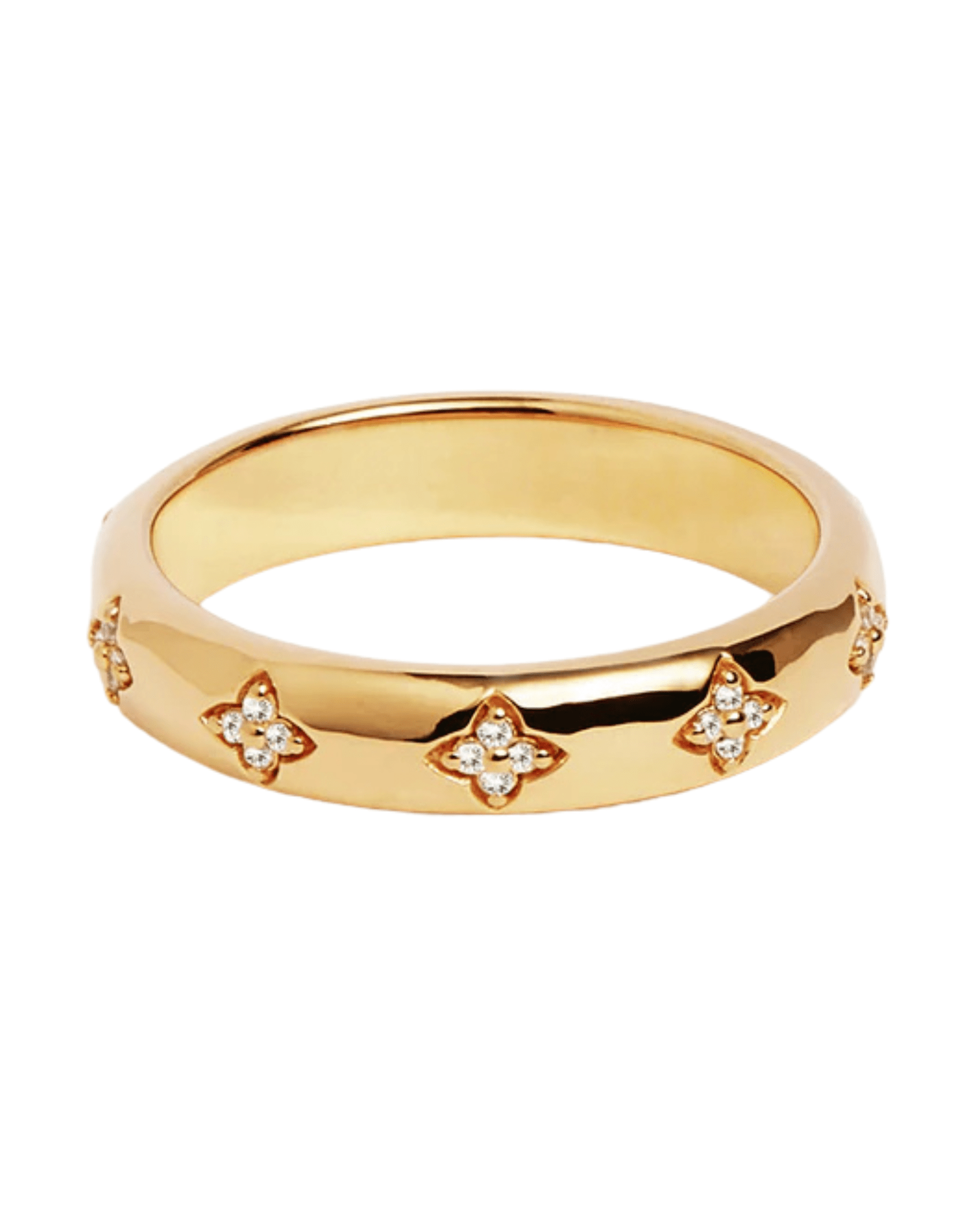 By Charlotte Gold Bloom With You Lotus Ring