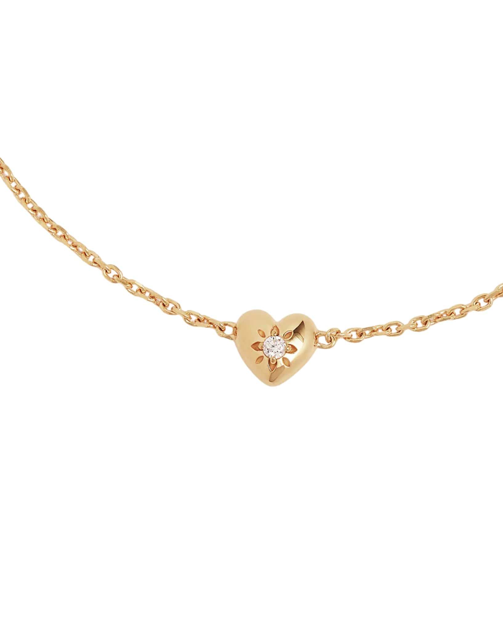 By Charlotte Gold Blooming Hearts Bracelet