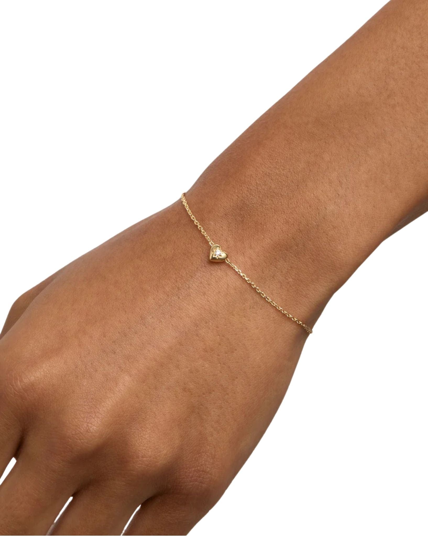 By Charlotte Gold Blooming Hearts Bracelet