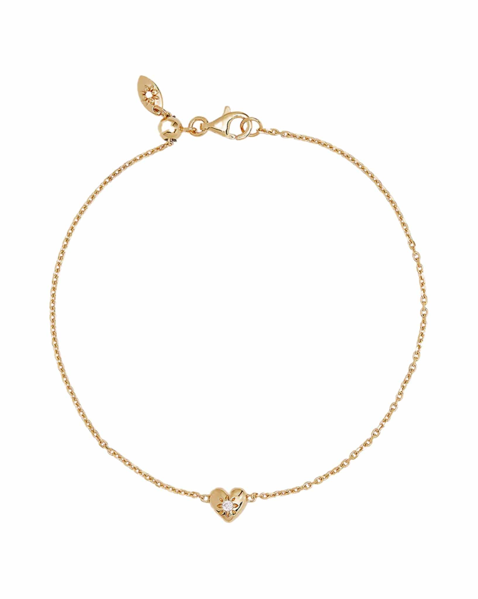 By Charlotte Gold Blooming Hearts Bracelet