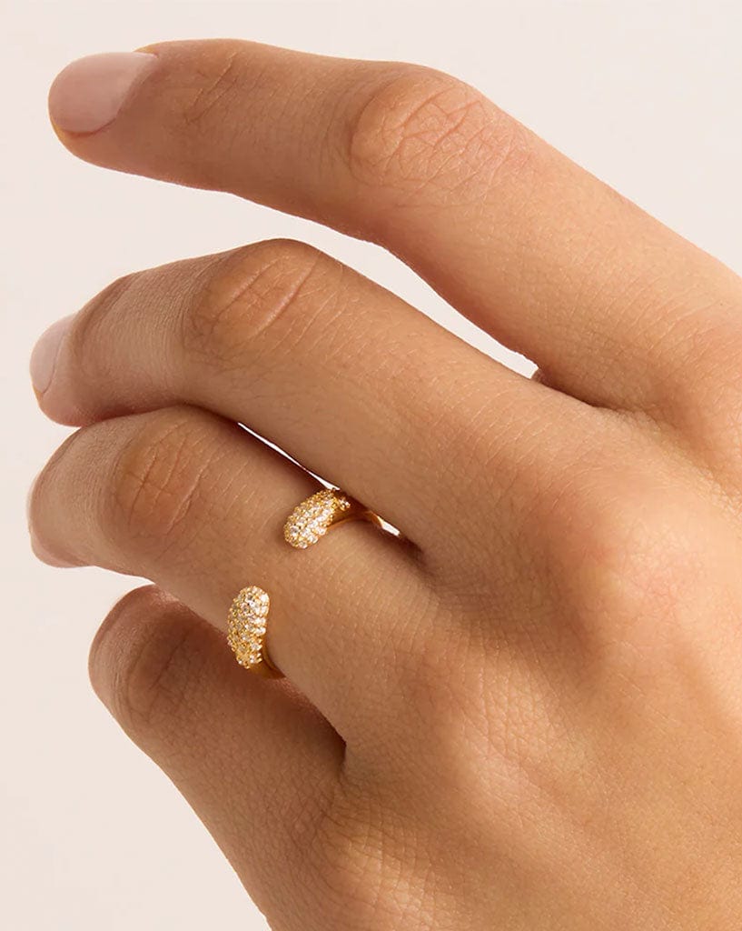 By Charlotte Gold Connect Deeply Ring Size 7