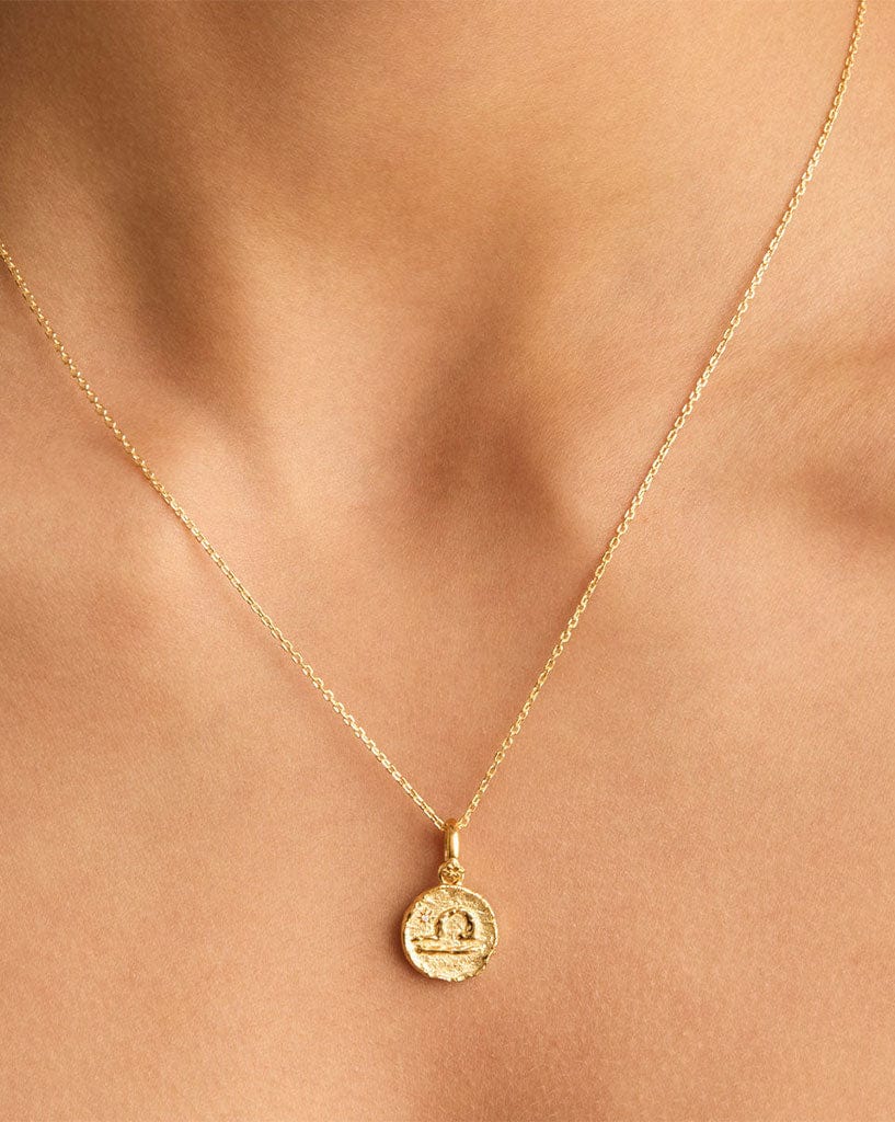 By Charlotte Gold Cosmic Love Zodiac Annex Link Pendant