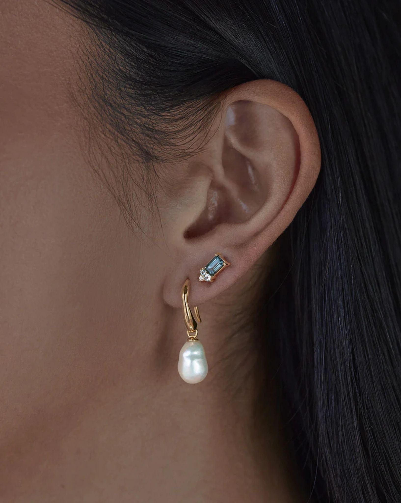 By Charlotte Gold Endless Devotion Stud Earrings