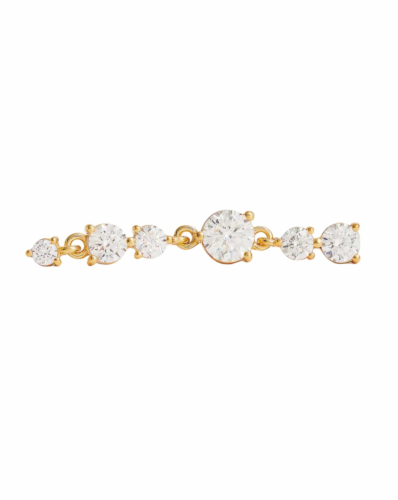 By Charlotte Gold Forever Yours Drop Earrings