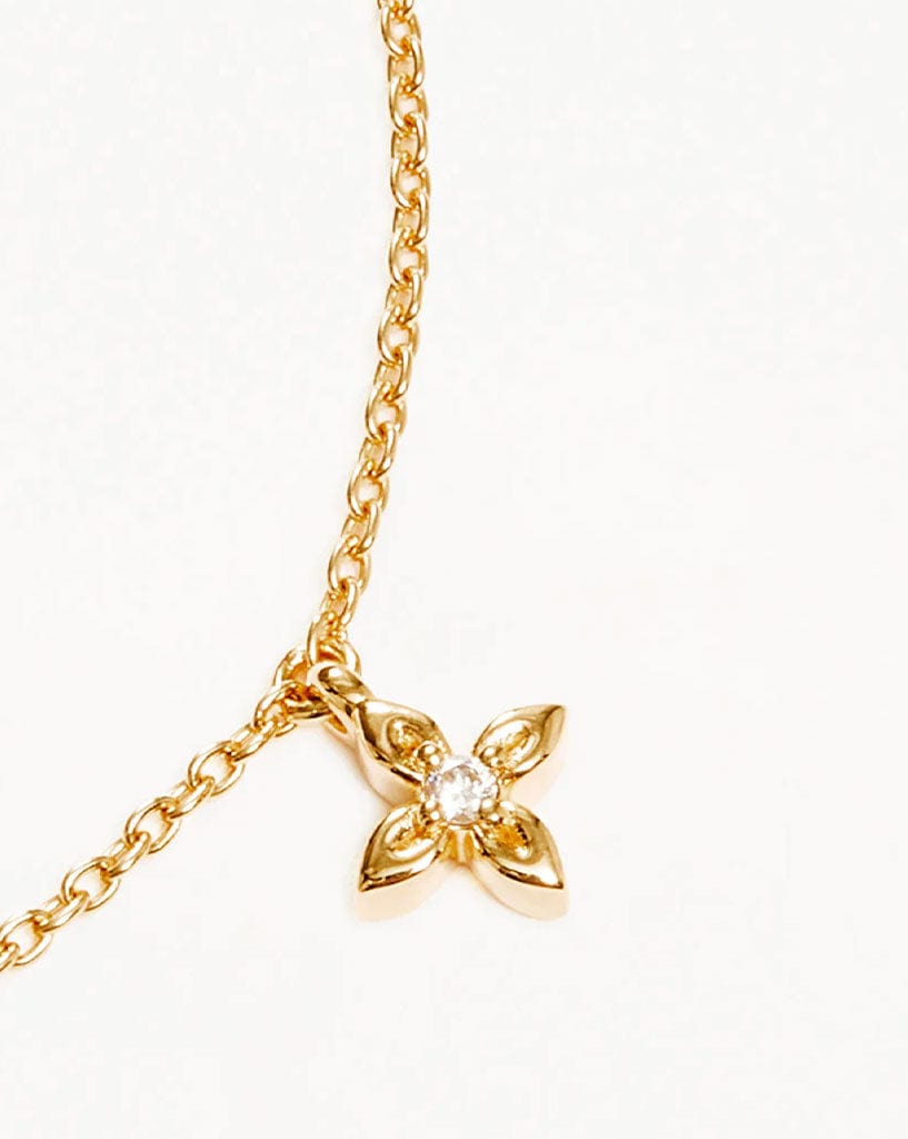 By Charlotte Gold Live in Peace Bracelet