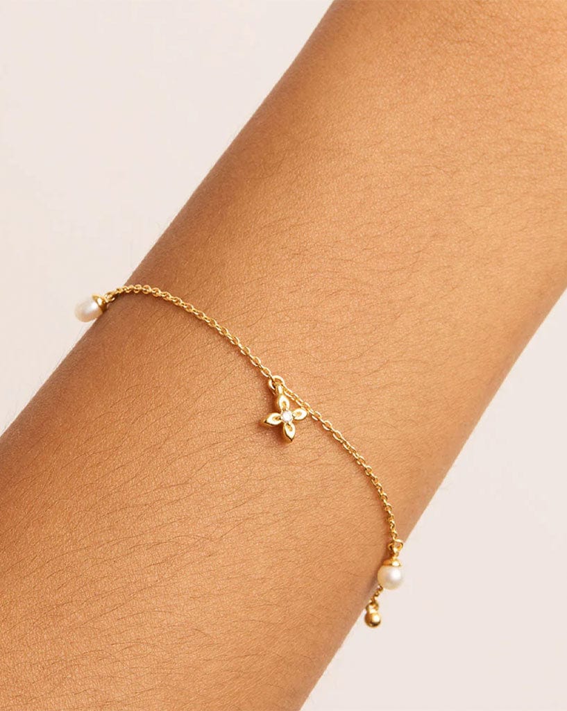 By Charlotte Gold Live in Peace Bracelet