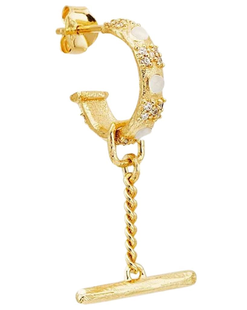 By Charlotte Gold Lunar Hoops