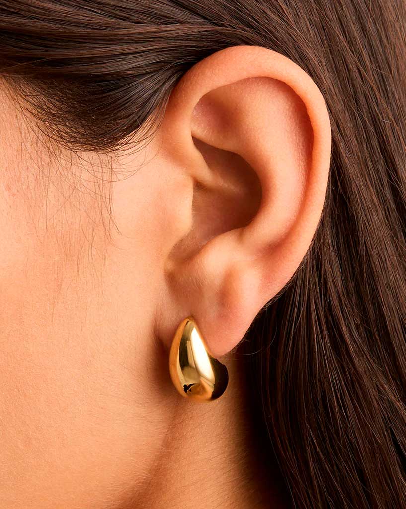 By Charlotte Gold Made of Magic Large Earrings