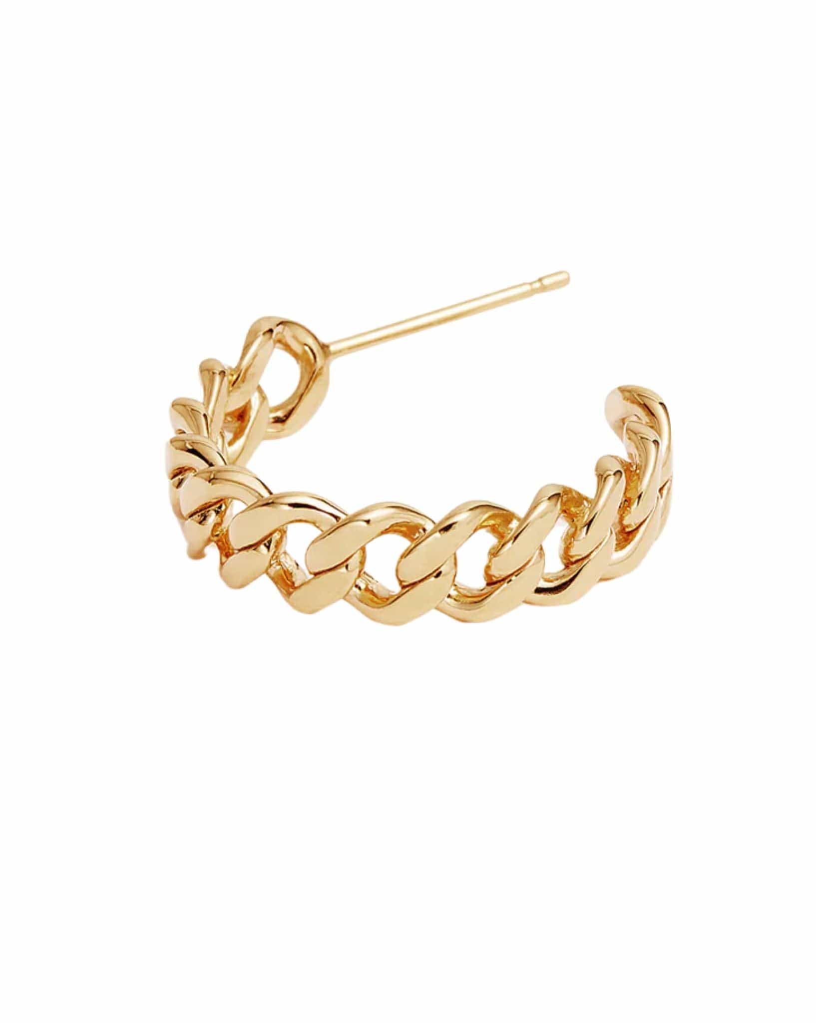 By Charlotte Gold Radiant Curb Hoops