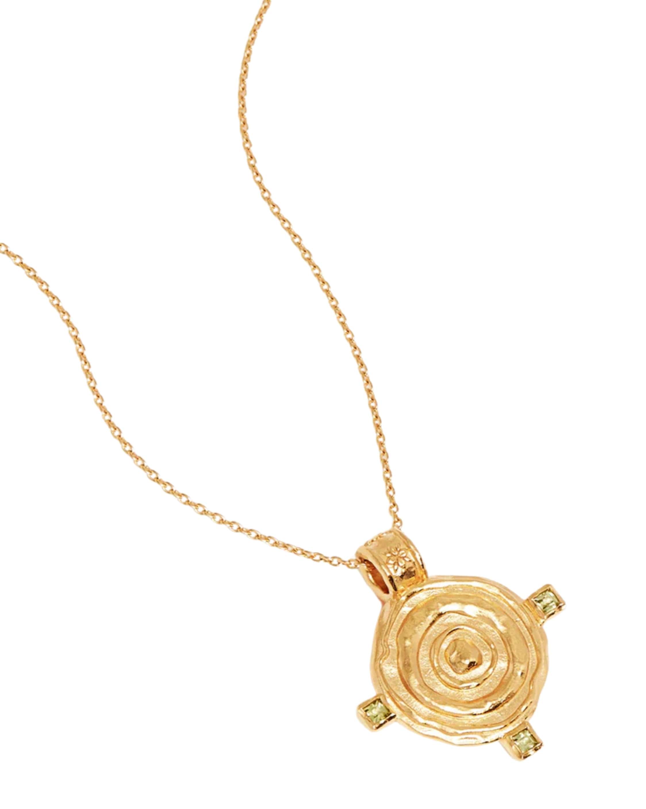 By Charlotte Gold Shield Necklace