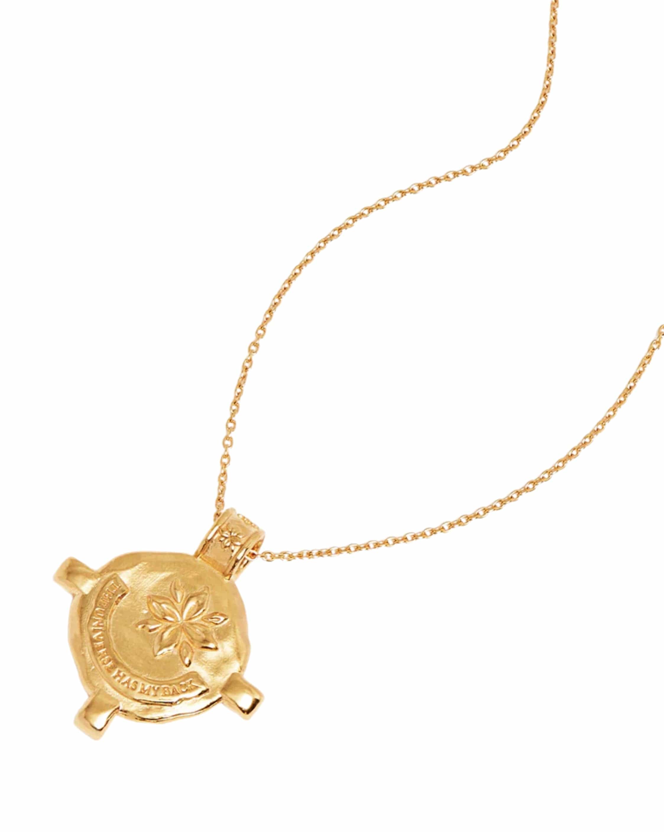 By Charlotte Gold Shield Necklace