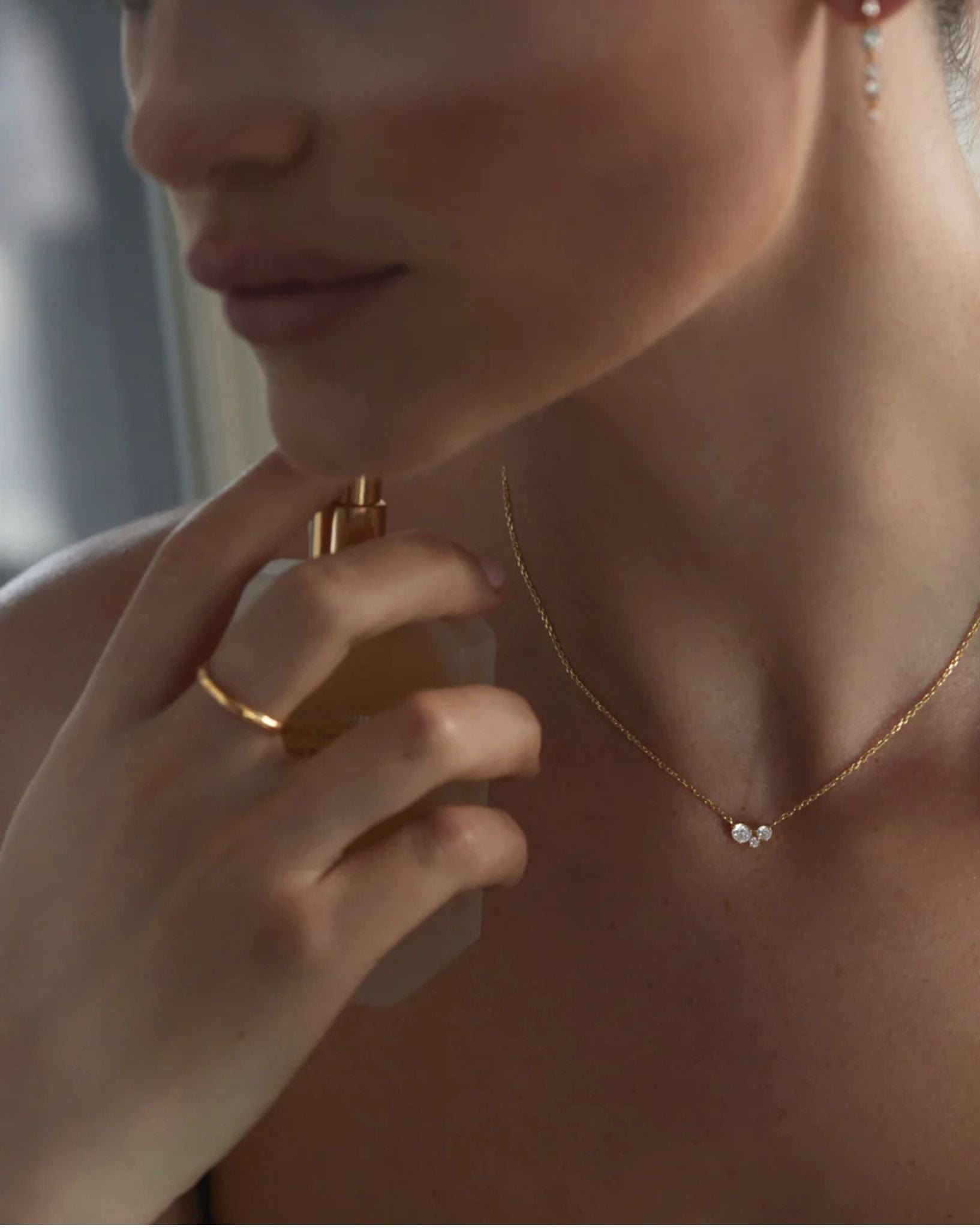 By Charlotte Gold Whispers of Love Necklace
