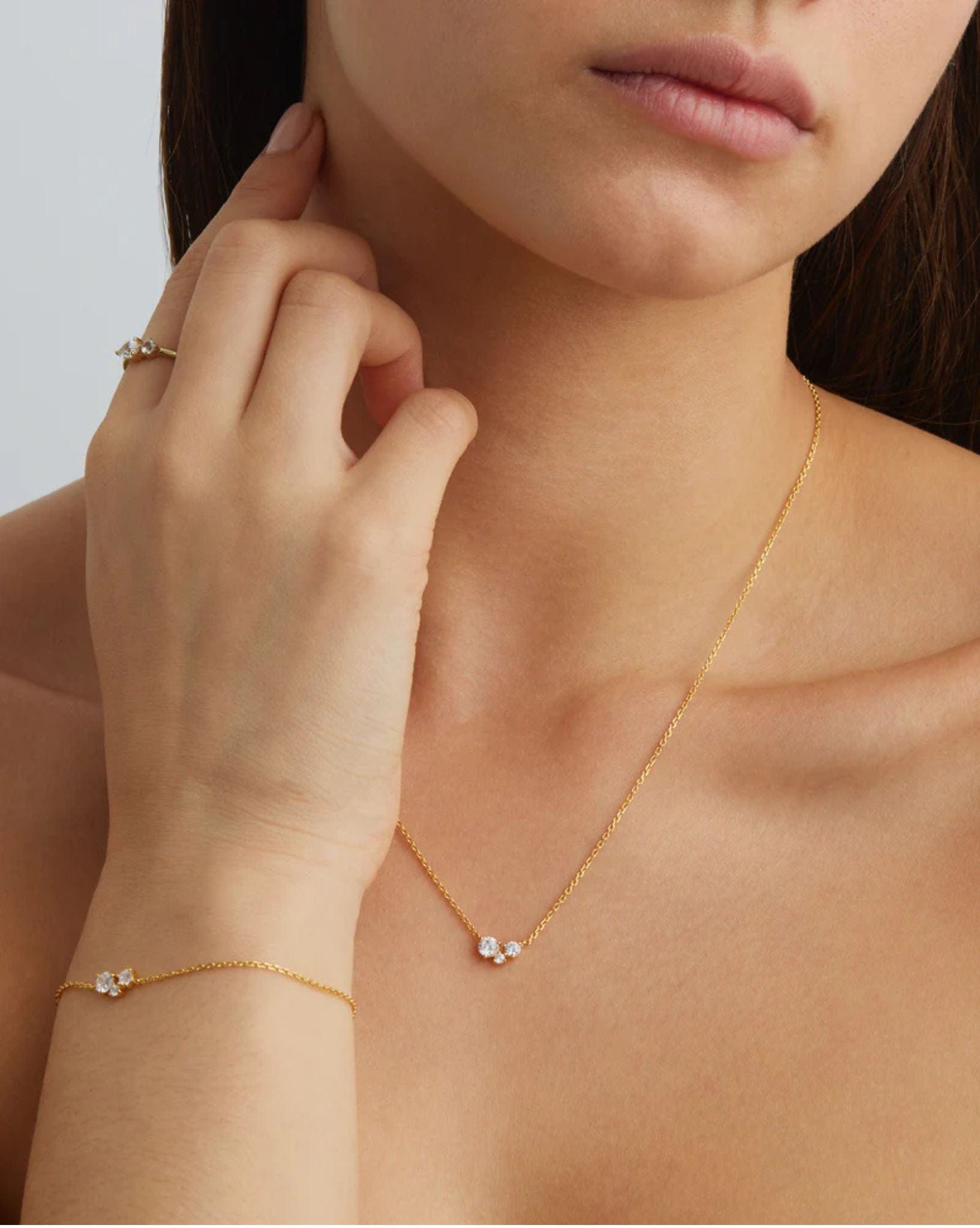 By Charlotte Gold Whispers of Love Necklace