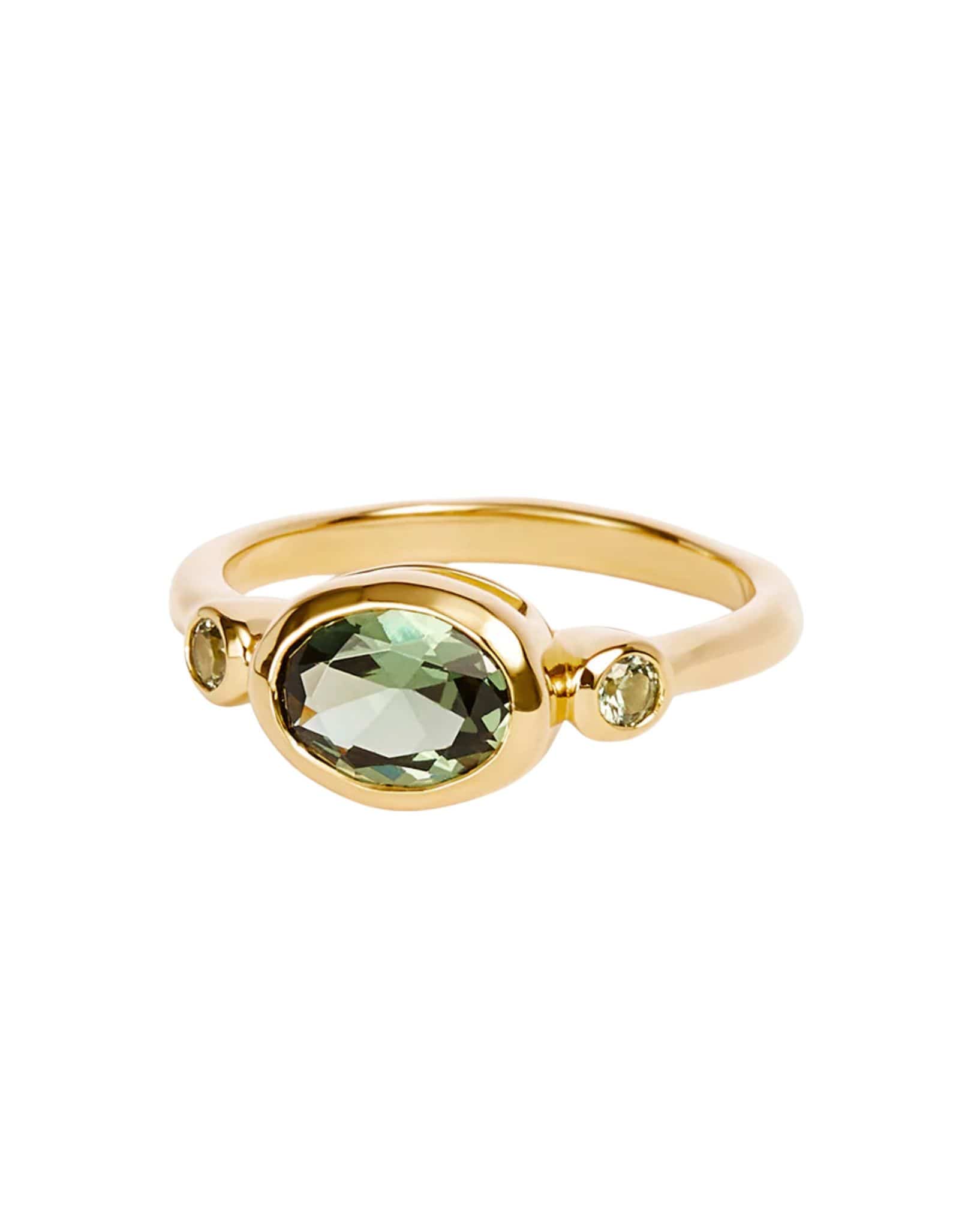 By Charlotte Radiant Soul Tourmaline Ring-Gold