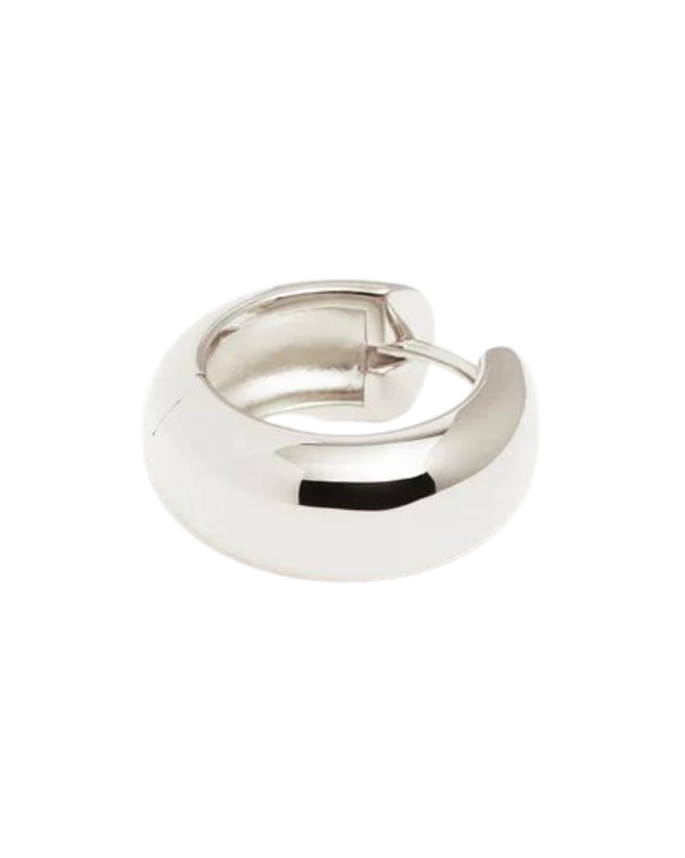 By Charlotte Sterling Silver Bold Small Hoops