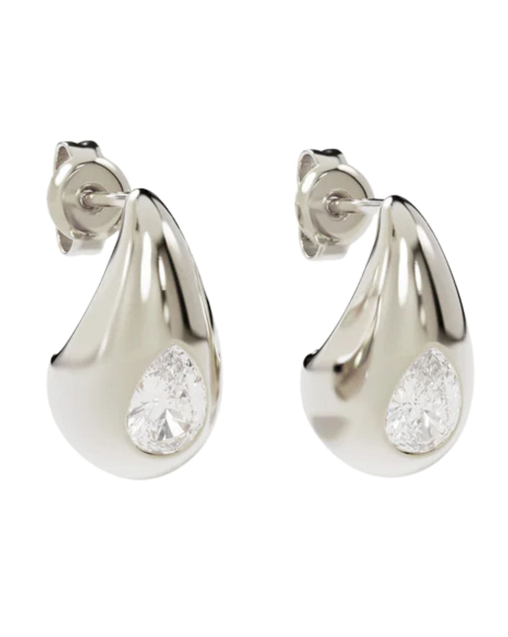By Charlotte Sterling Silver Dewdrop Small Earrings