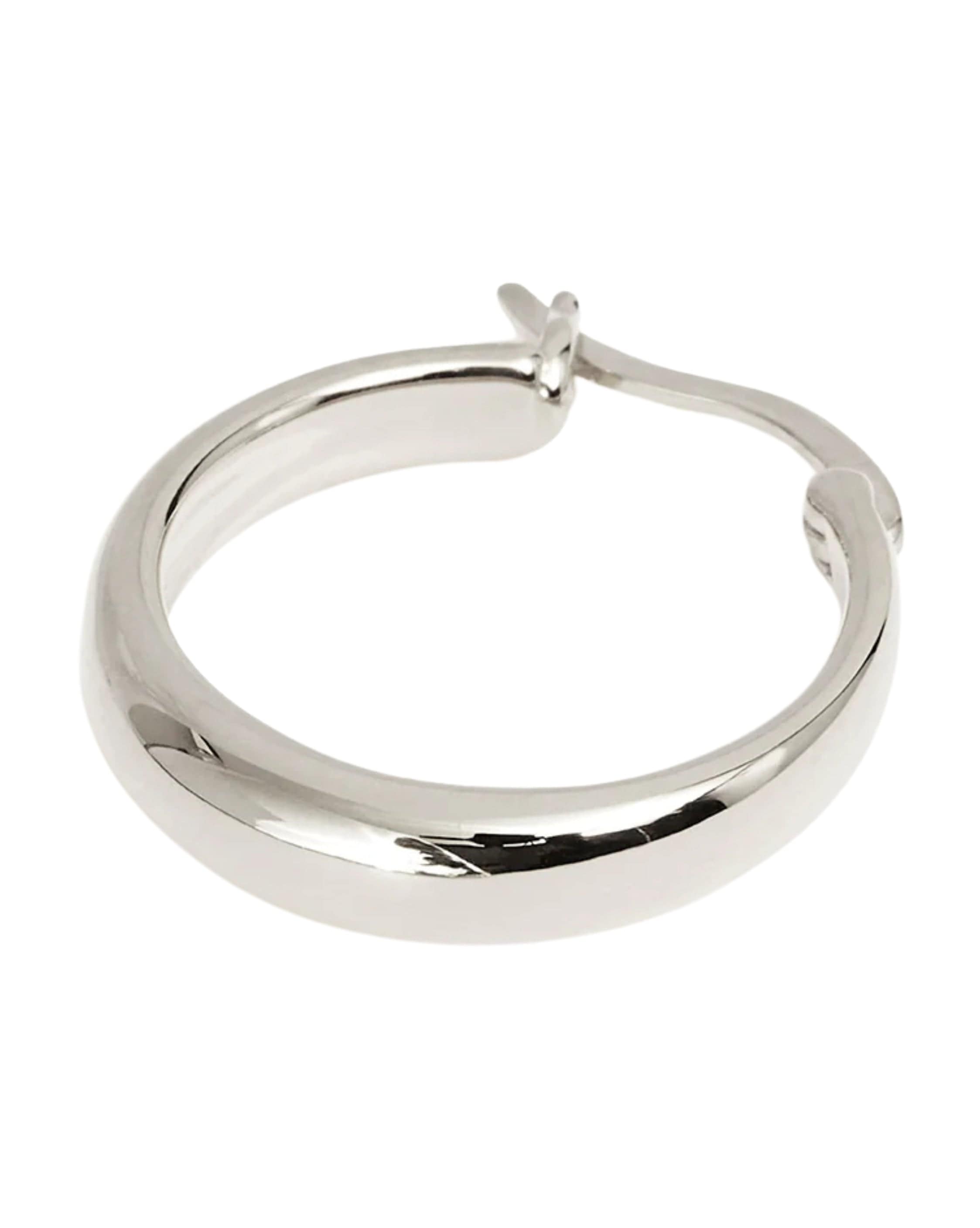 By Charlotte Sterling Silver Infinite Horizon Large Hoops