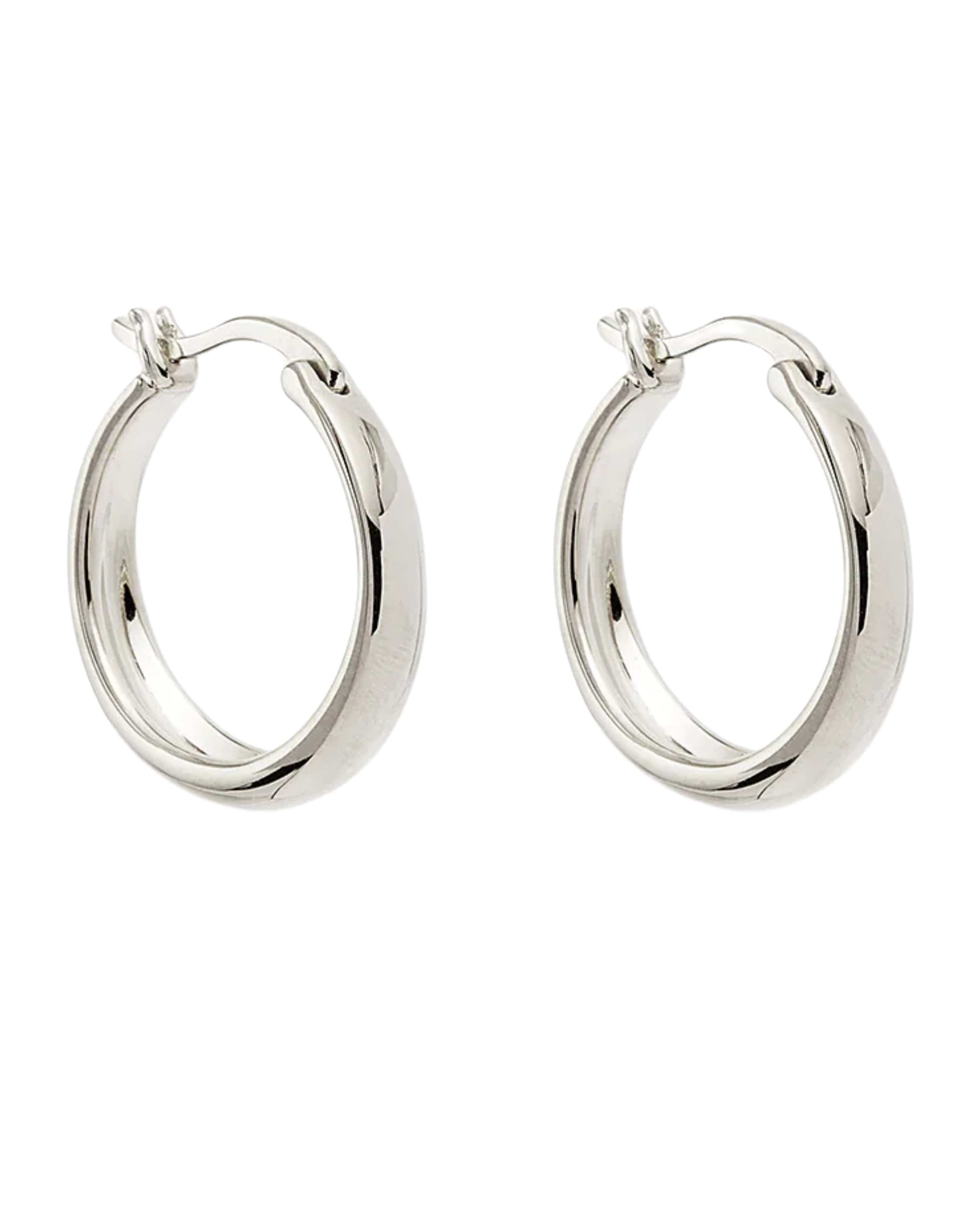 By Charlotte Sterling Silver Infinite Horizon Large Hoops
