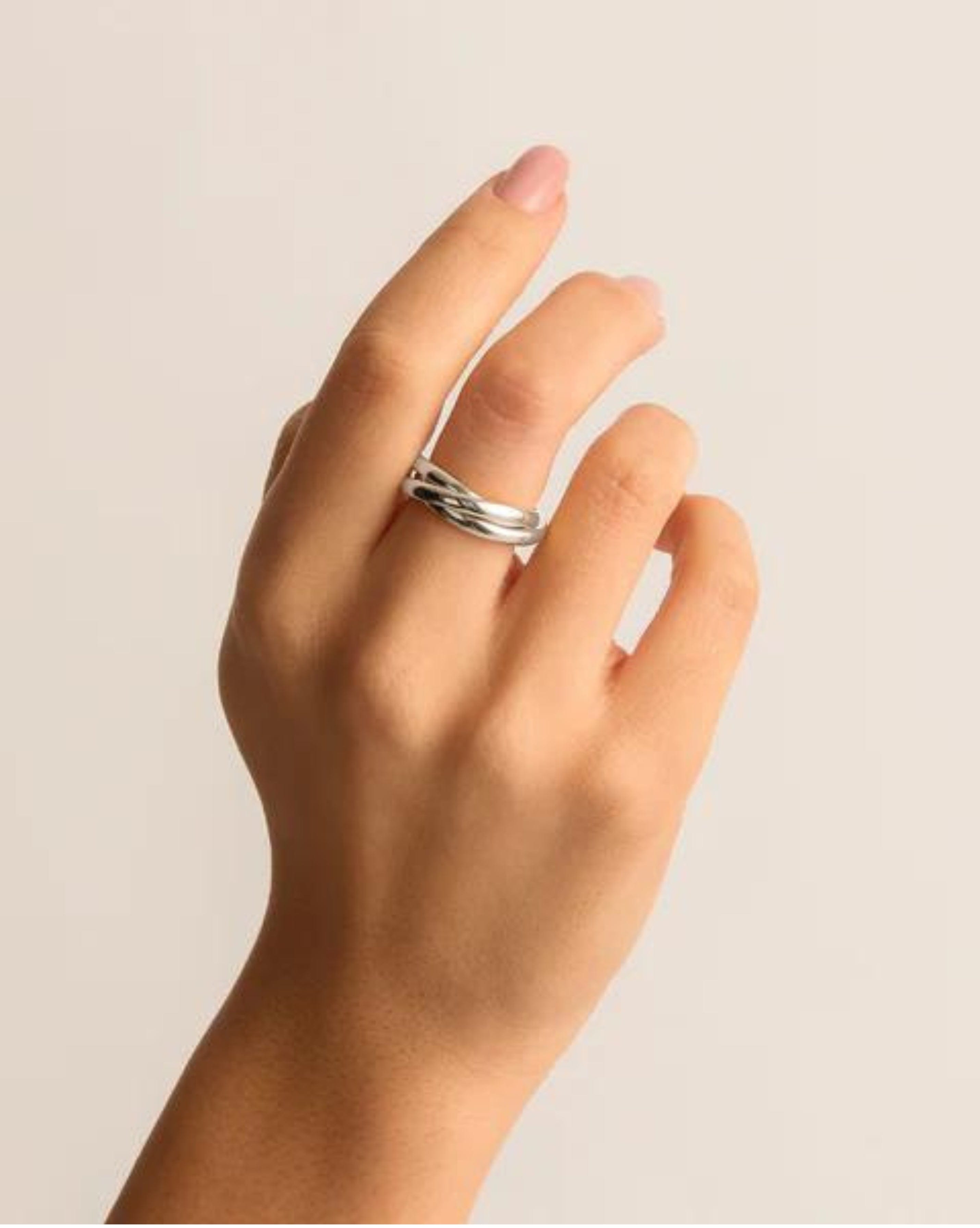 By Charlotte Sterling Silver Now and Forever Ring