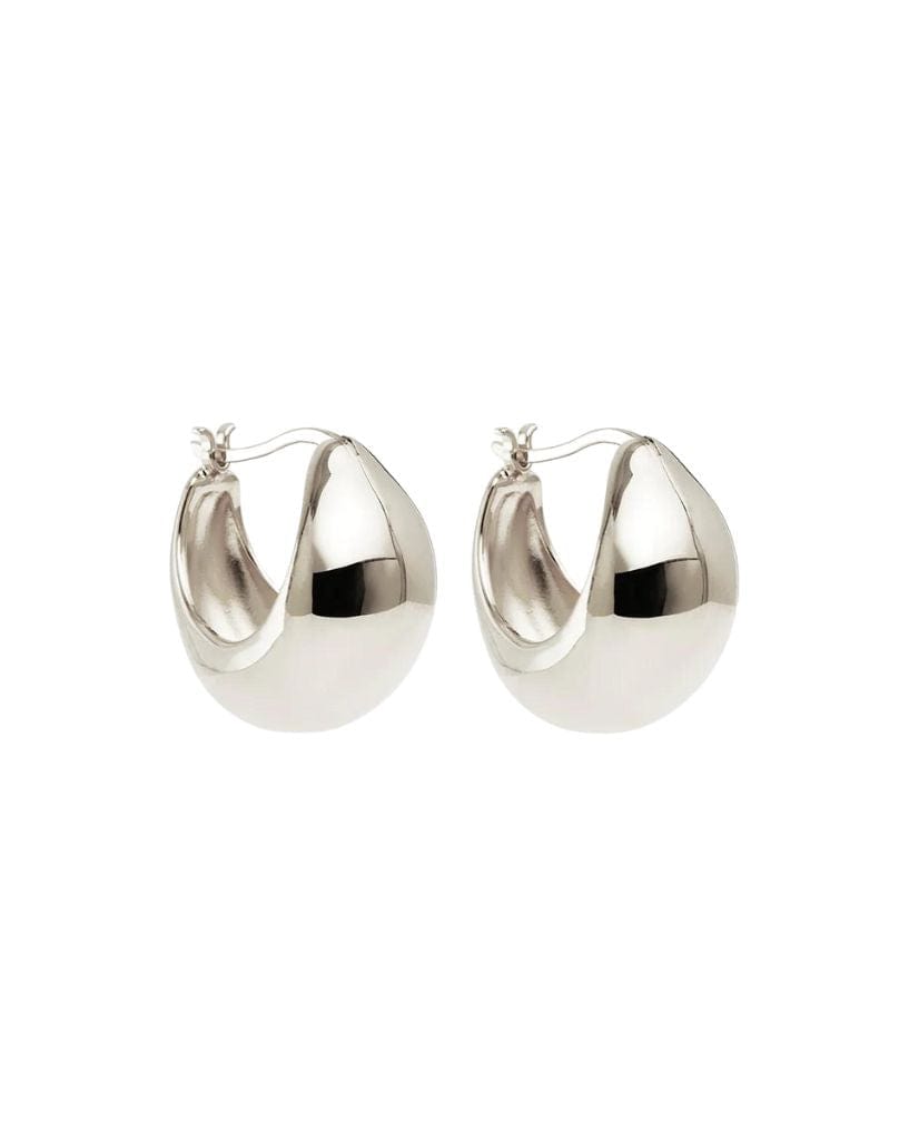 By Charlotte Sunkissed Large Hoops - Silver