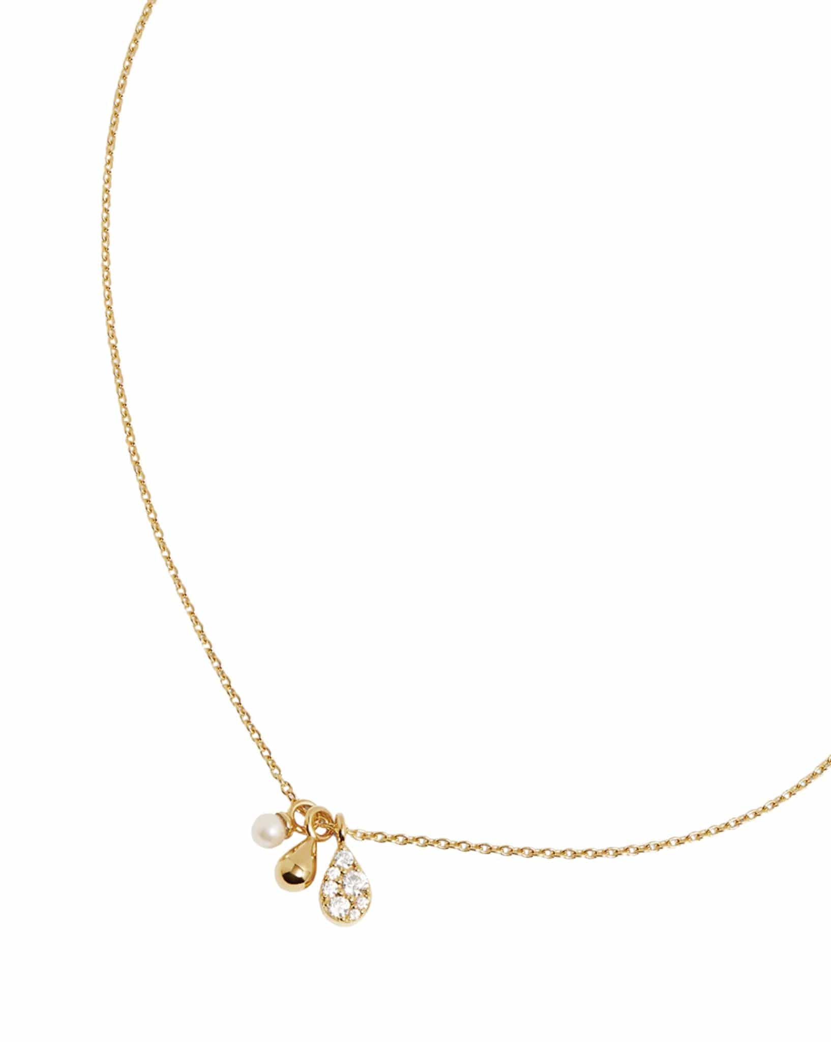 By Charlotte Womens Gold Ocean Mist Necklace