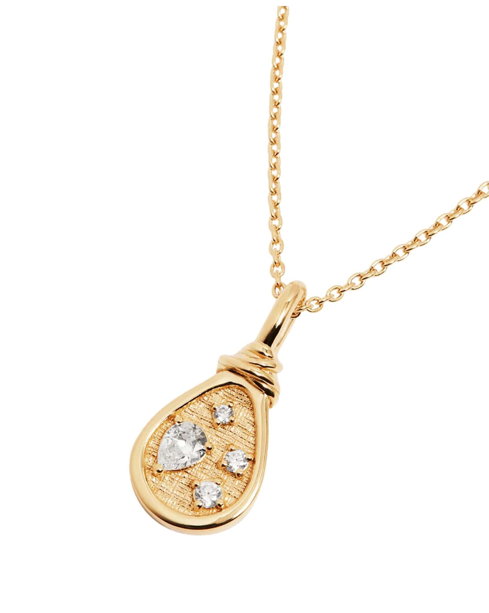 By Charlotte Womens Gold Sunkissed Horizon Necklace