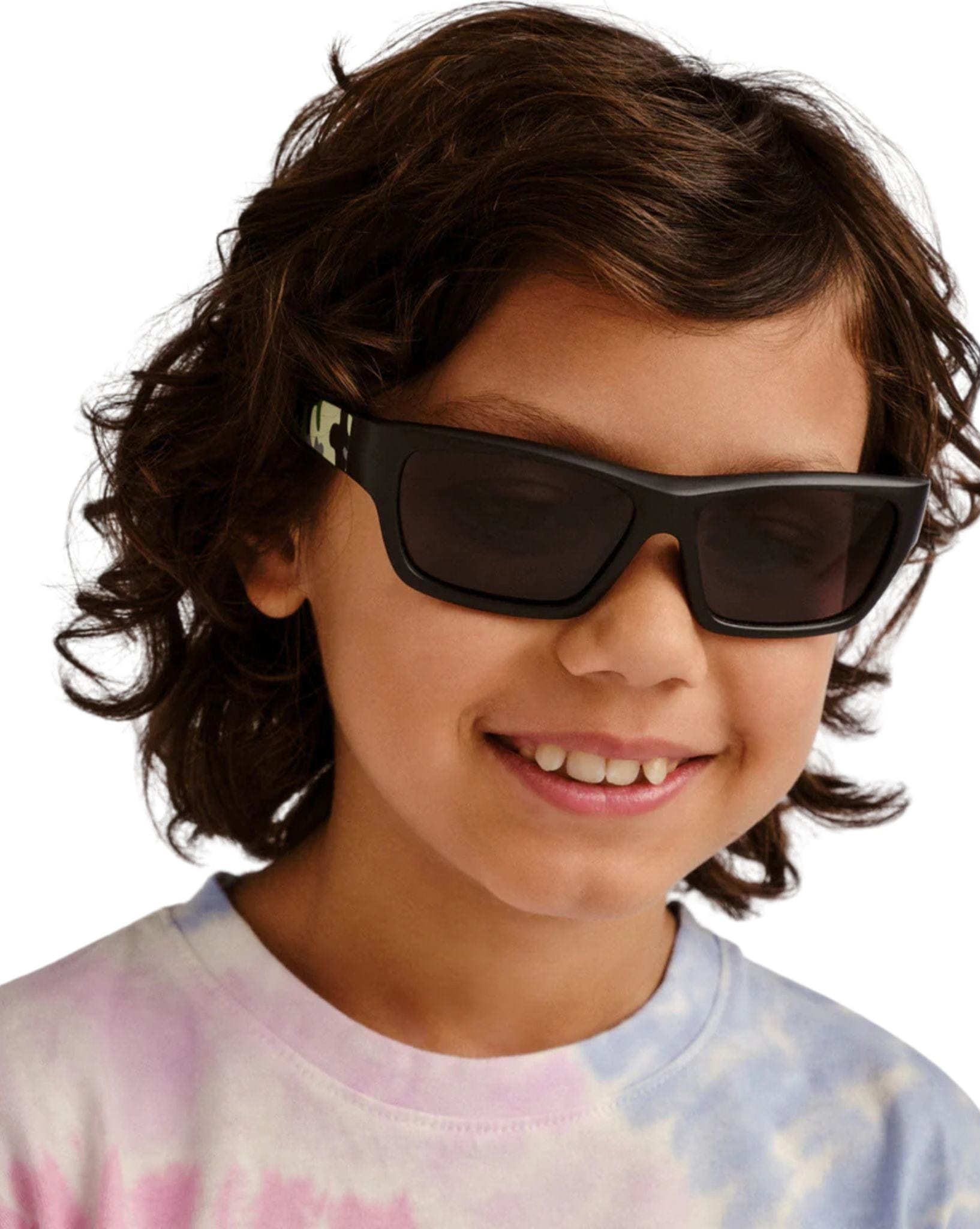 Cancer Council Swordfish Kids Sunglasses - Black Camo
