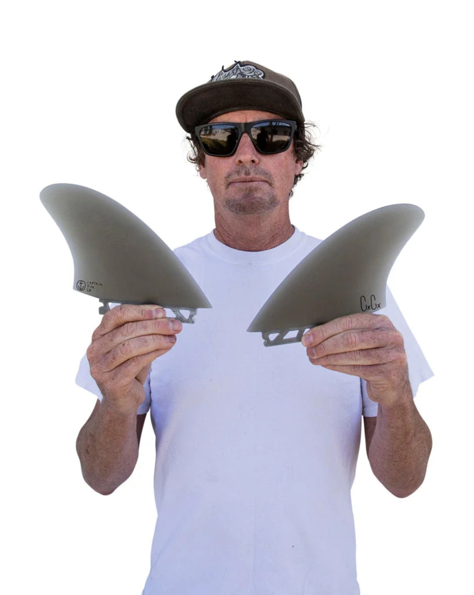 Captain Fin Co Christenson Keel Twin ST - Smoke